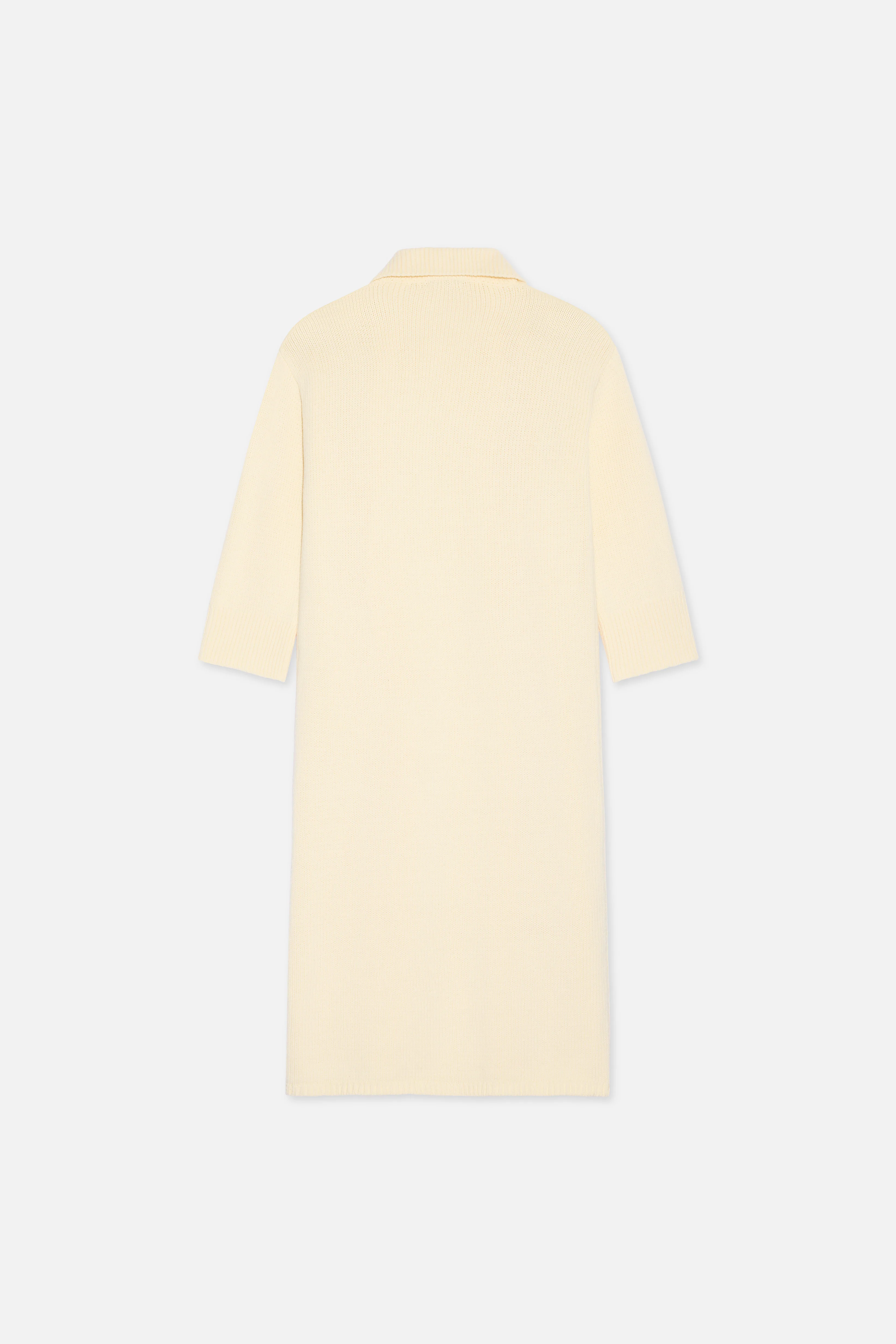 Knitted Abaya | Porcelain - Image 6