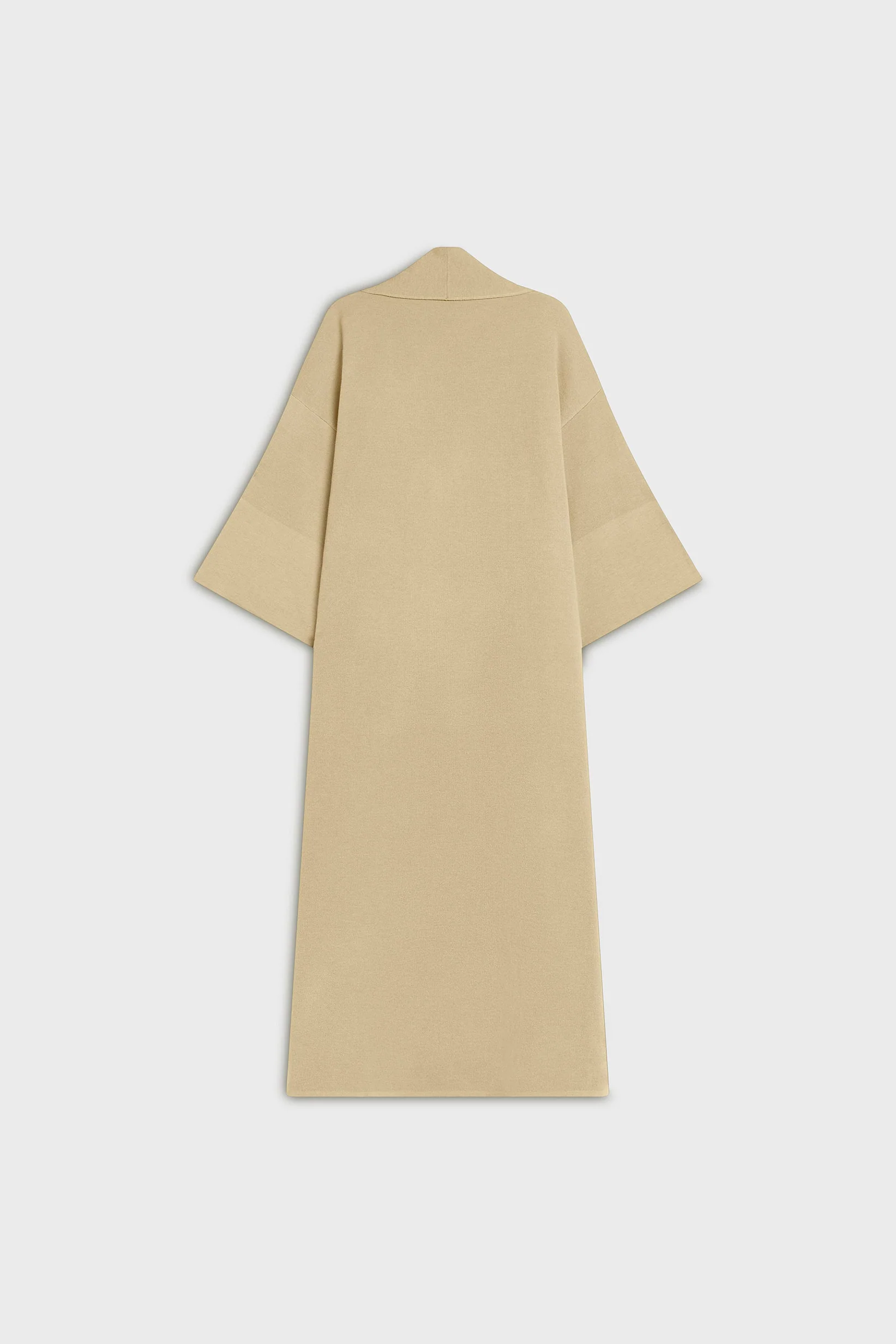 Knitted Abaya | Soft Toffee - Image 4