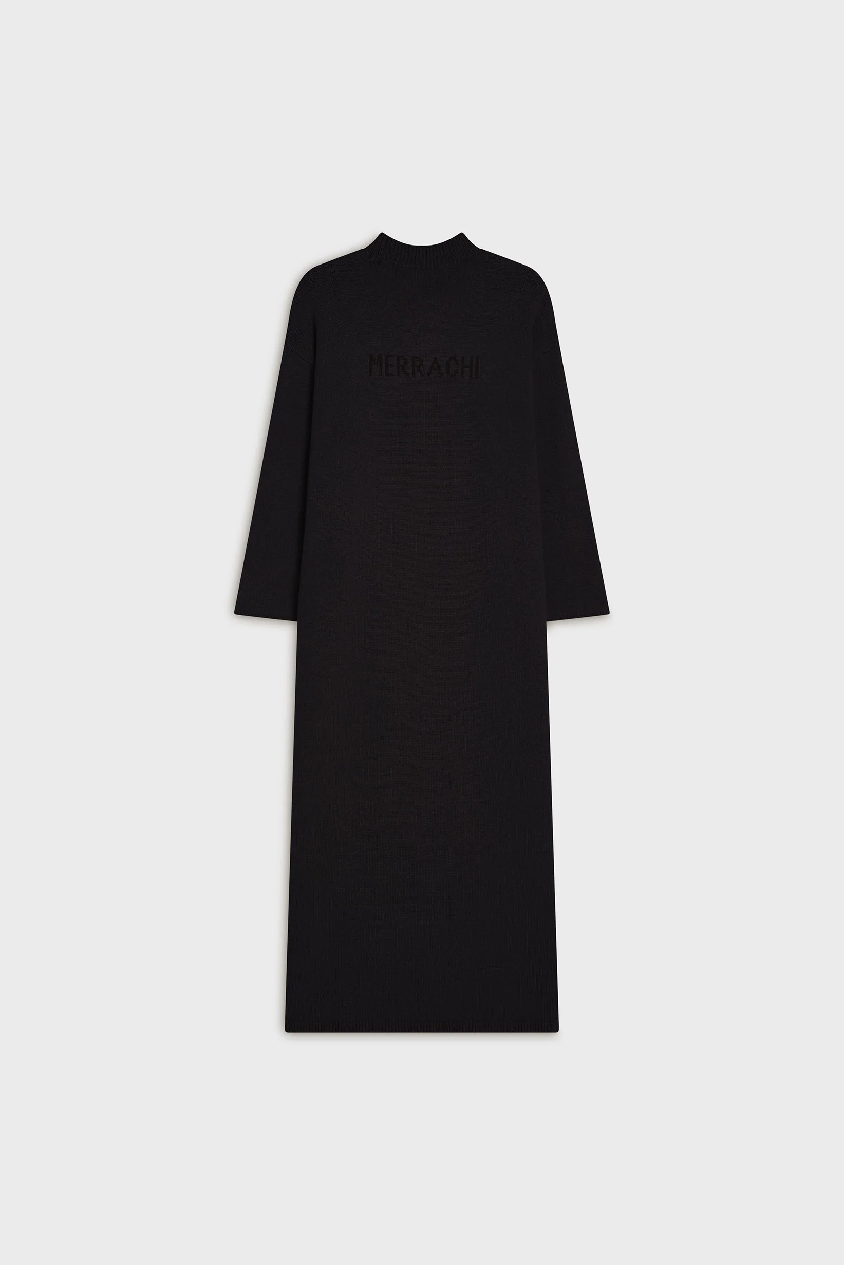 Knitted Dress | Black - Image 4