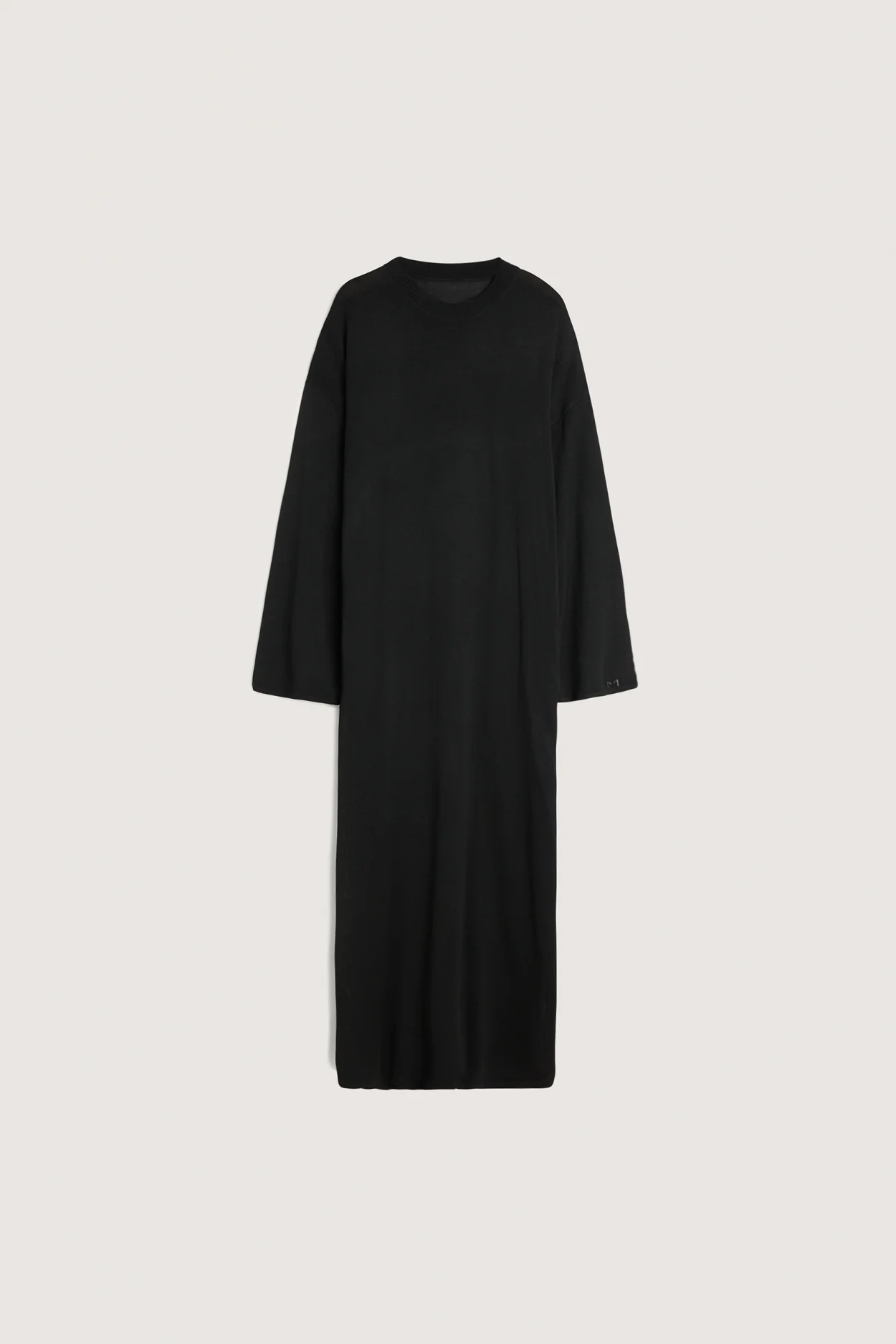Knitted Dress | Black - Image 3