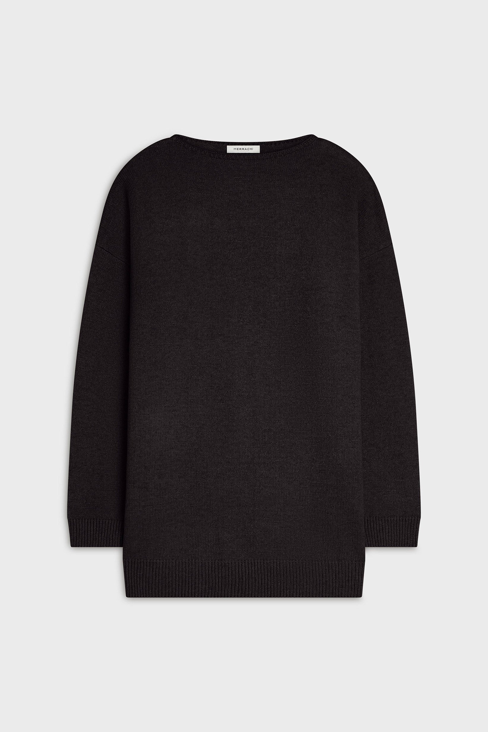 Knitted Sweater | Black - Image 3