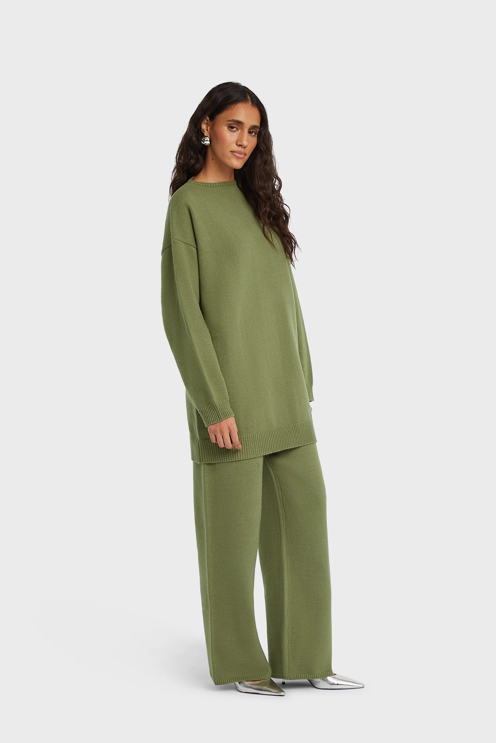 Knitted Sweater | Leaf - Image 2