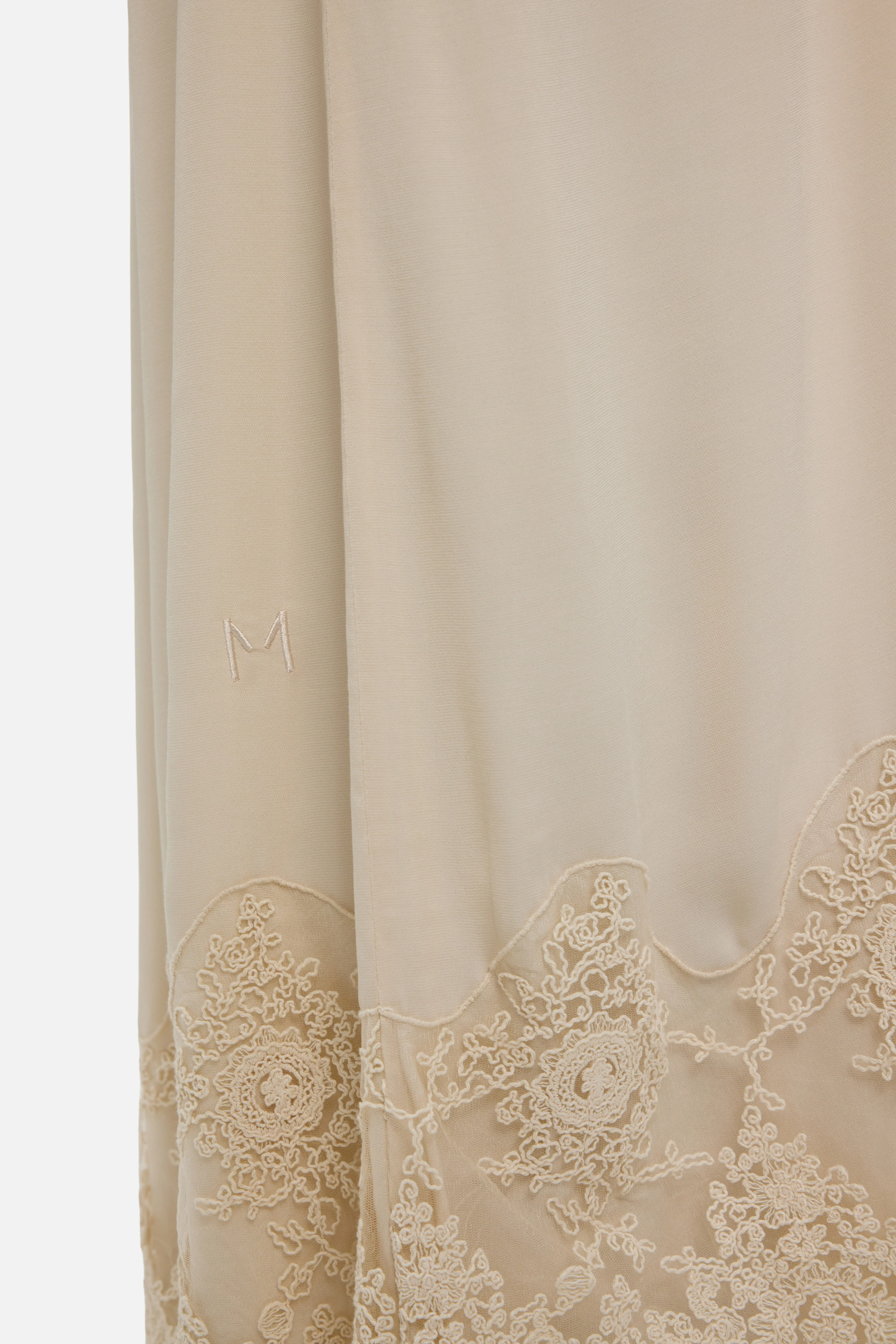 Lace Detailed Skirt | Sand - Image 5