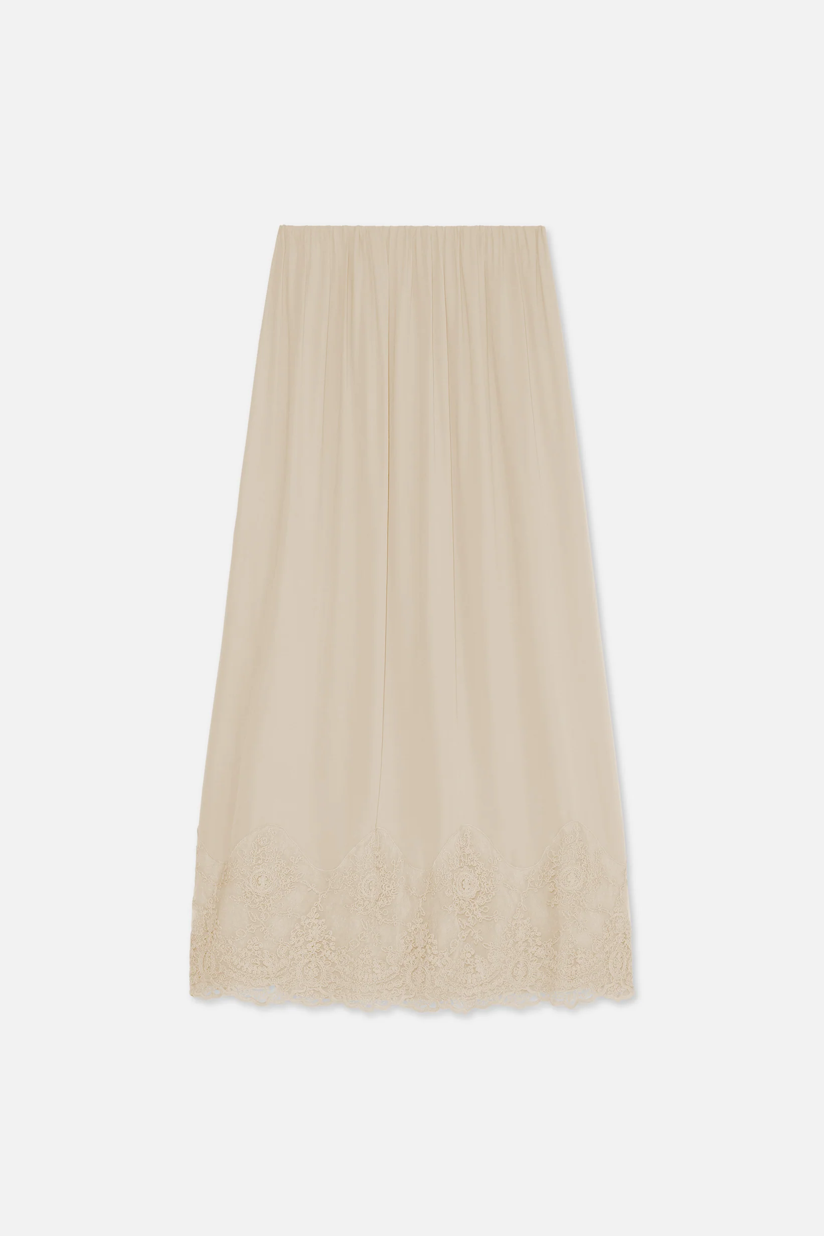 Lace Detailed Skirt | Sand - Image 6