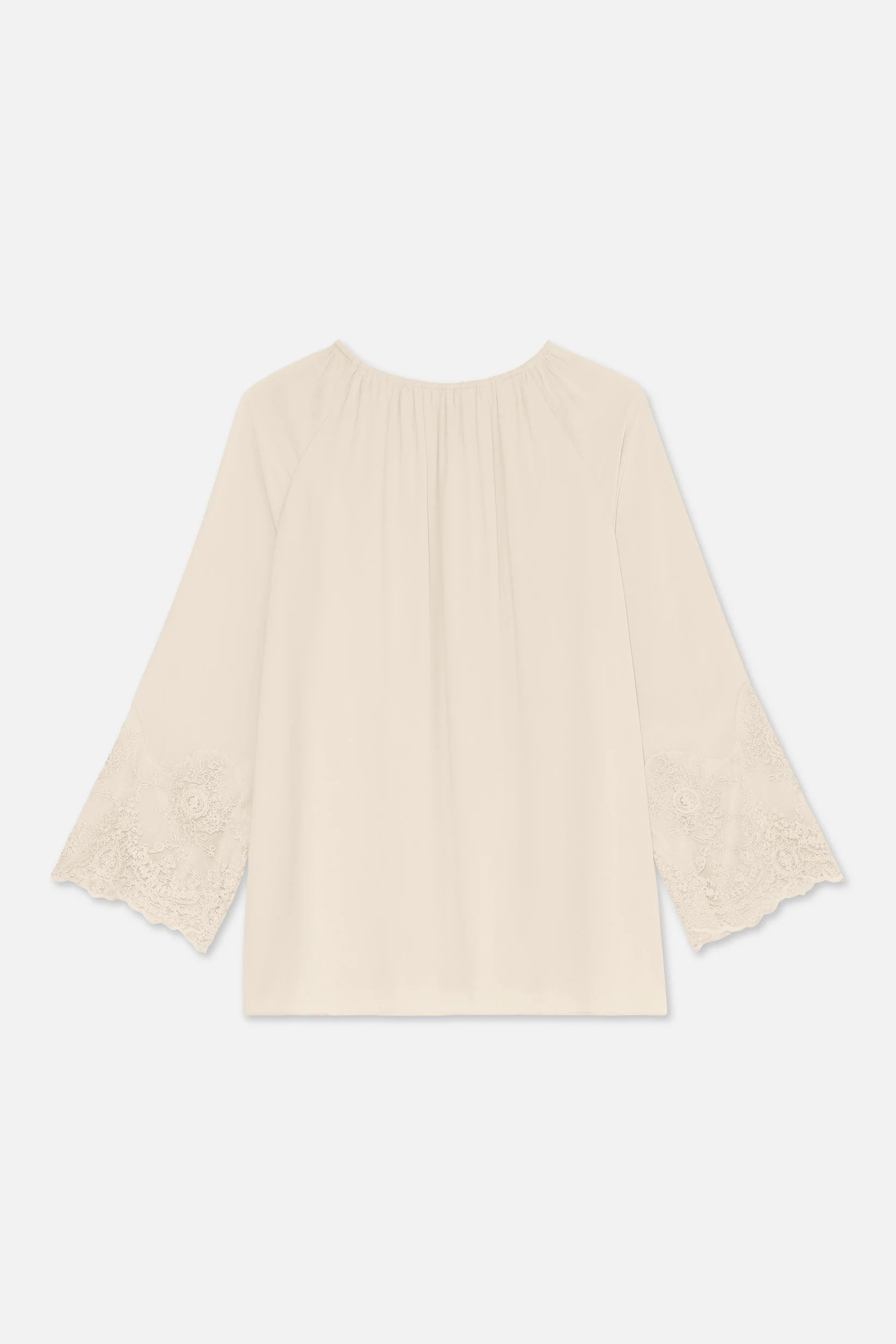Lace Detailed Top | Sand - Image 6