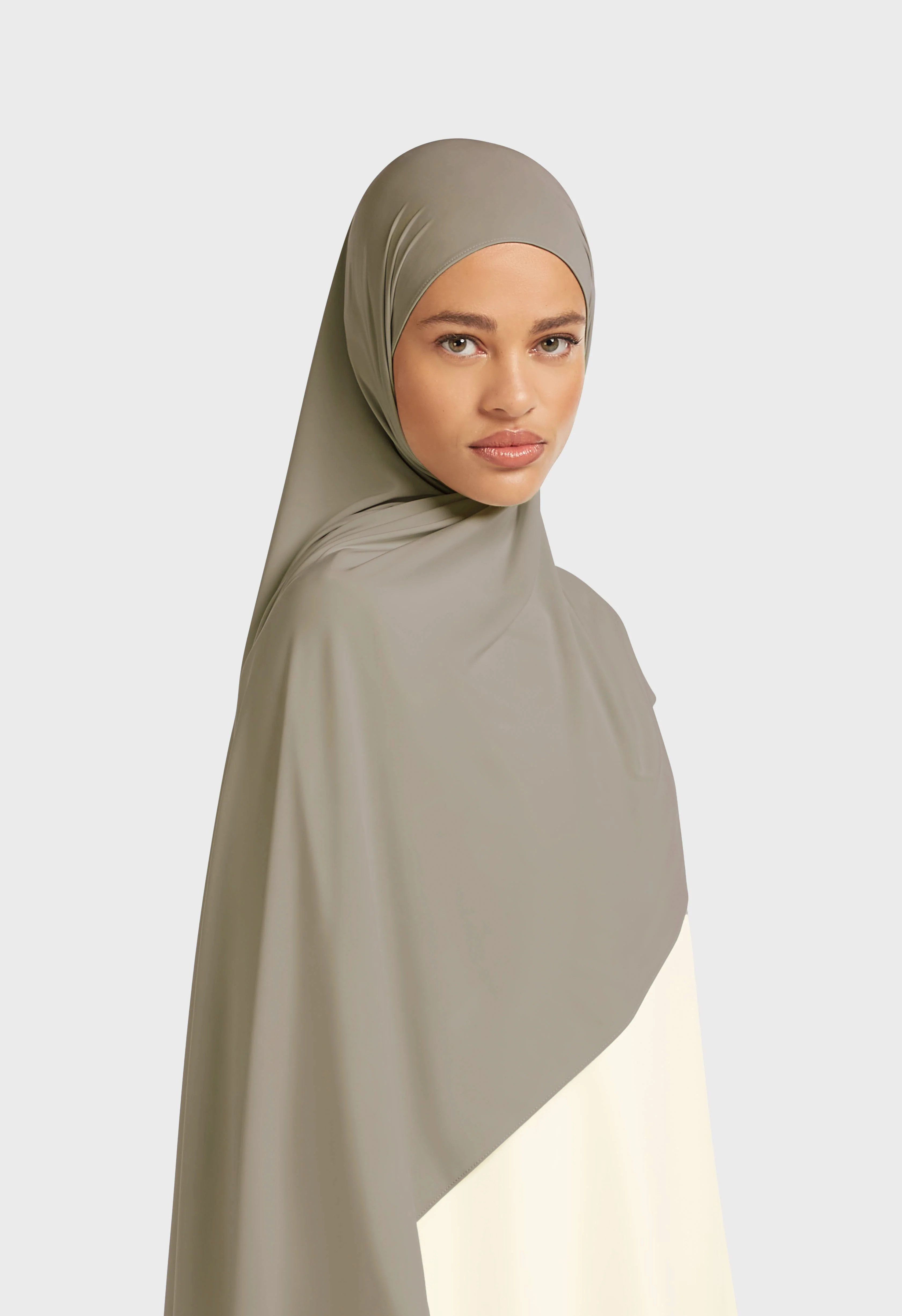 Liquid Jersey Scarf | Cashmere - Image 3