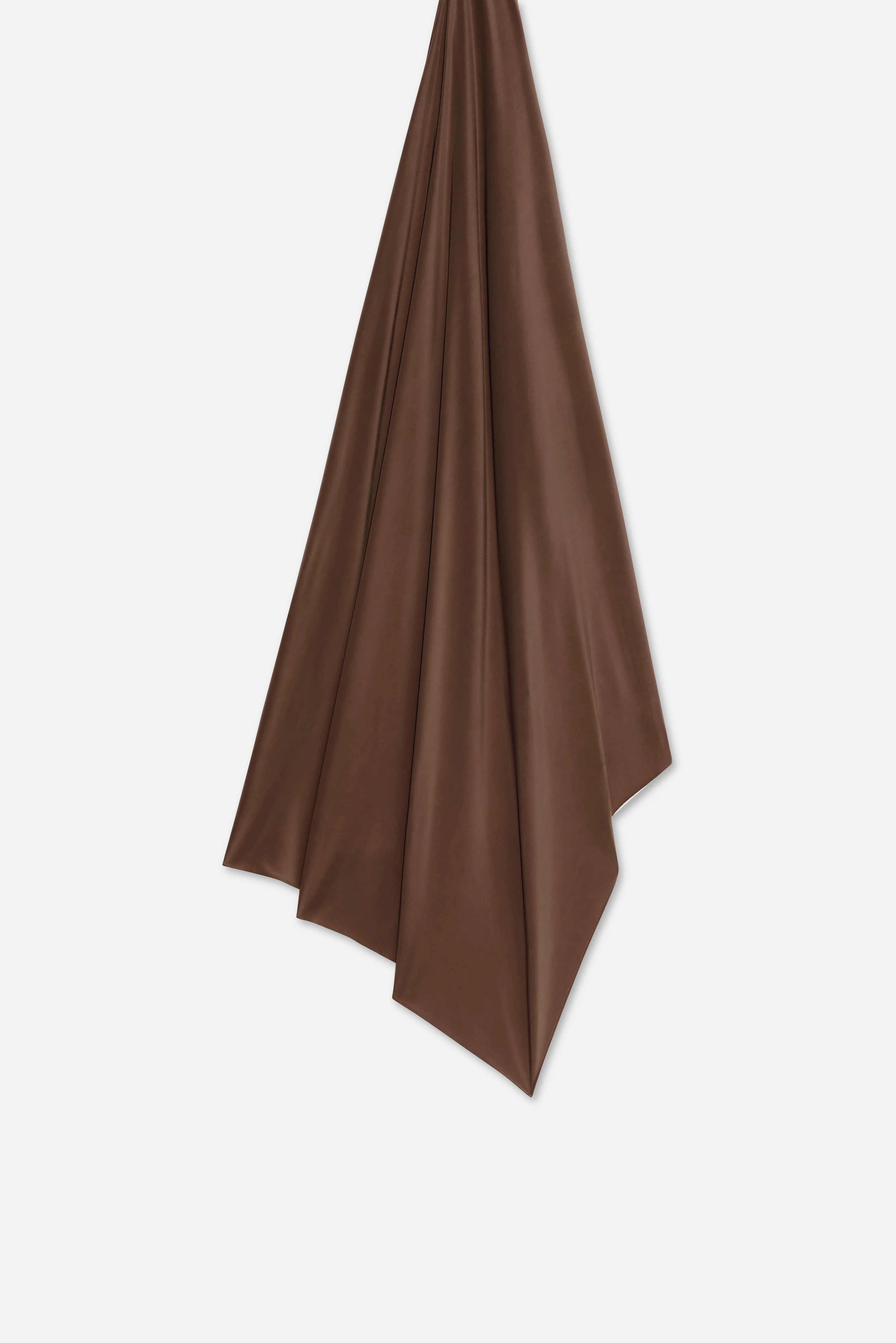 Liquid Jersey Scarf | Chocolate - Image 3