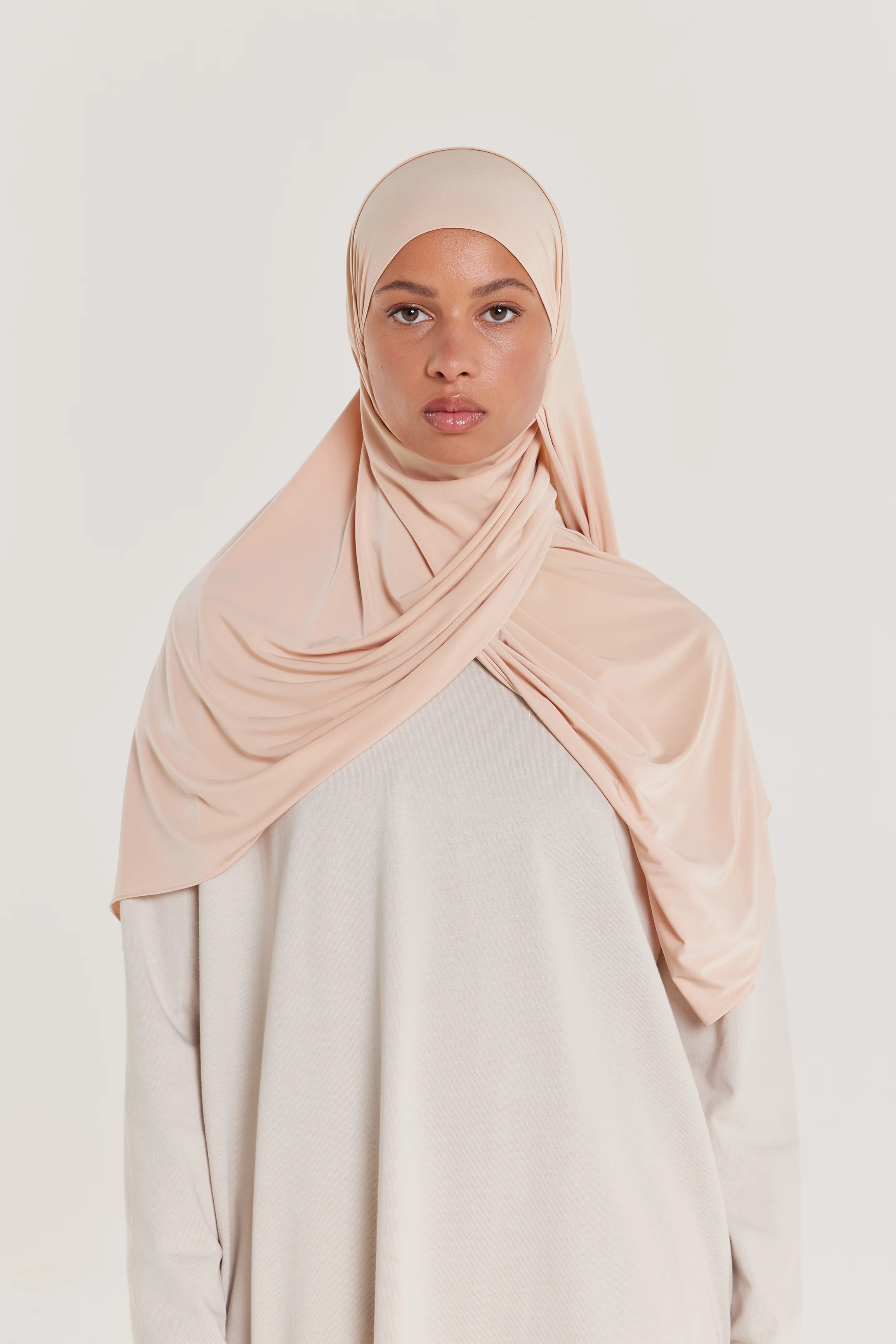 Liquid Jersey Scarf | Clay