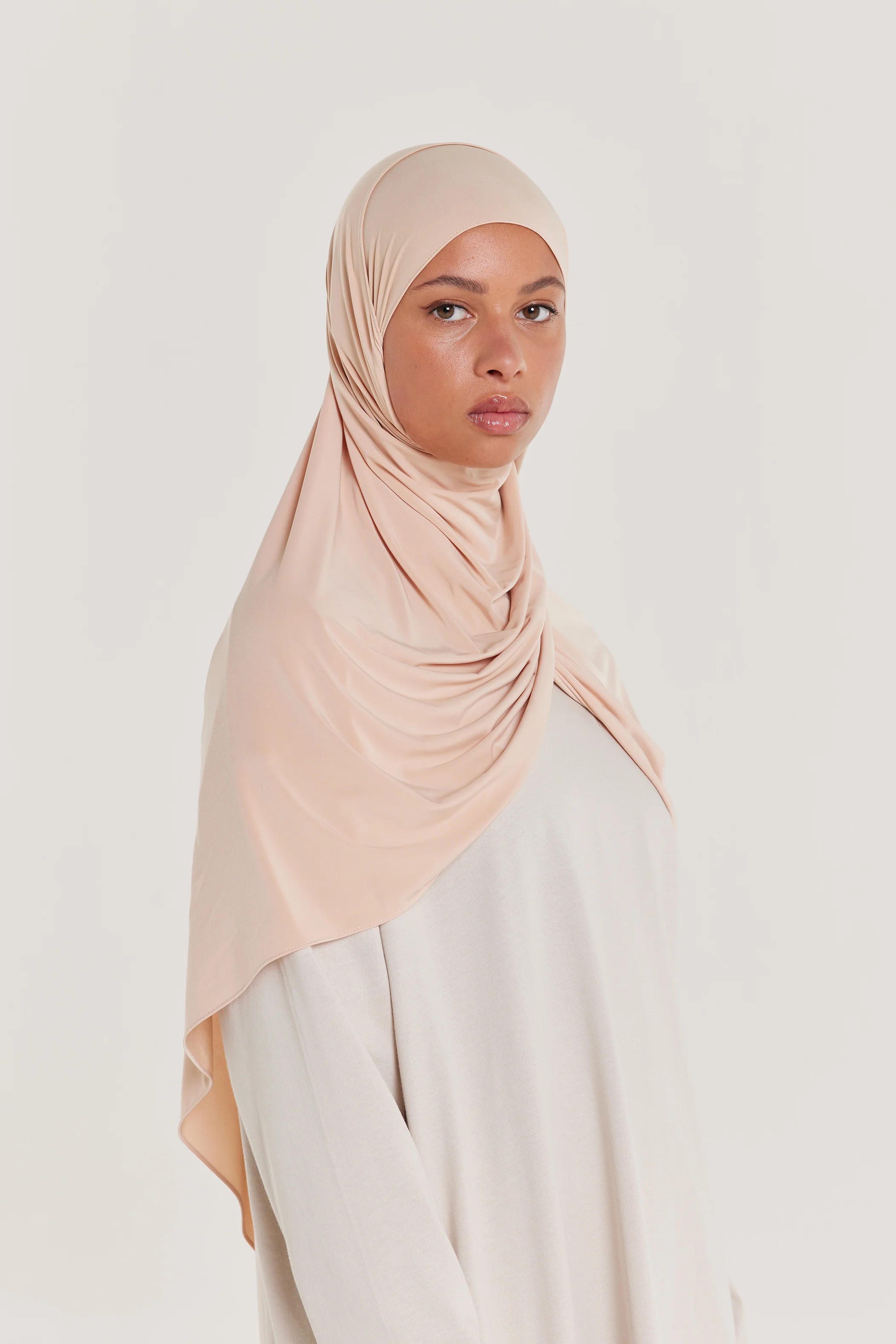 Liquid Jersey Scarf | Clay - Image 2