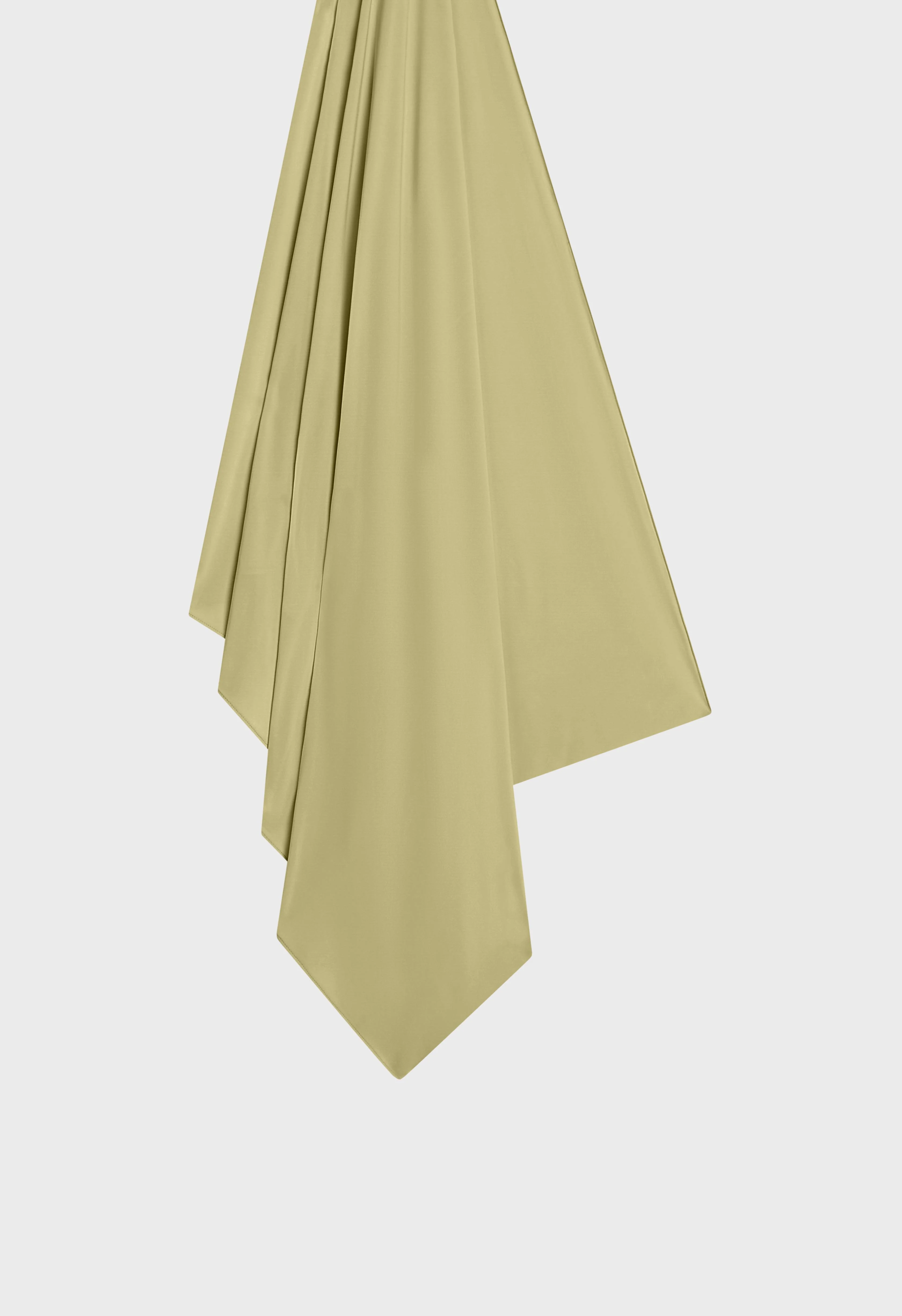 Liquid Jersey Scarf | Grey Green - Image 3