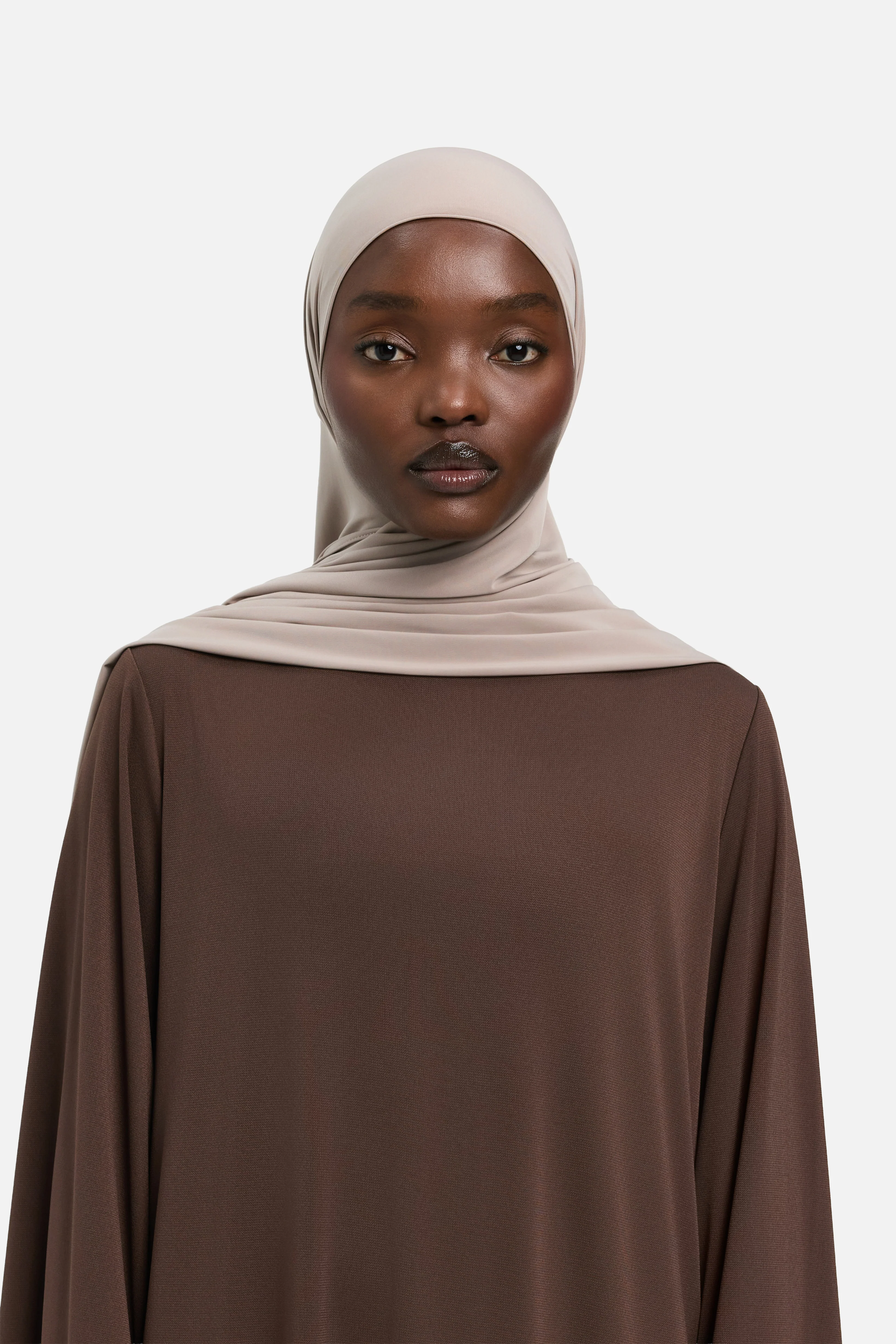 Liquid Jersey Scarf | Mauve