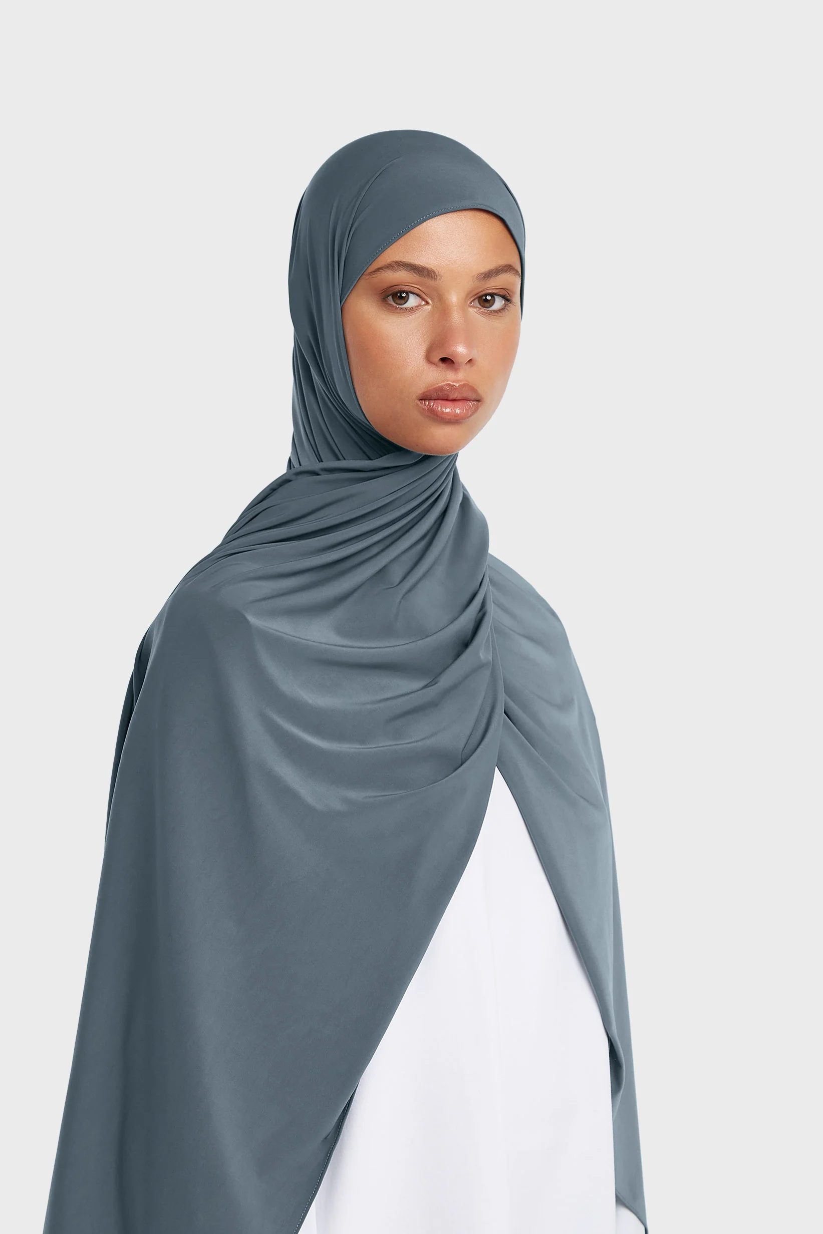 Liquid Jersey Scarf | North Sea - Image 2