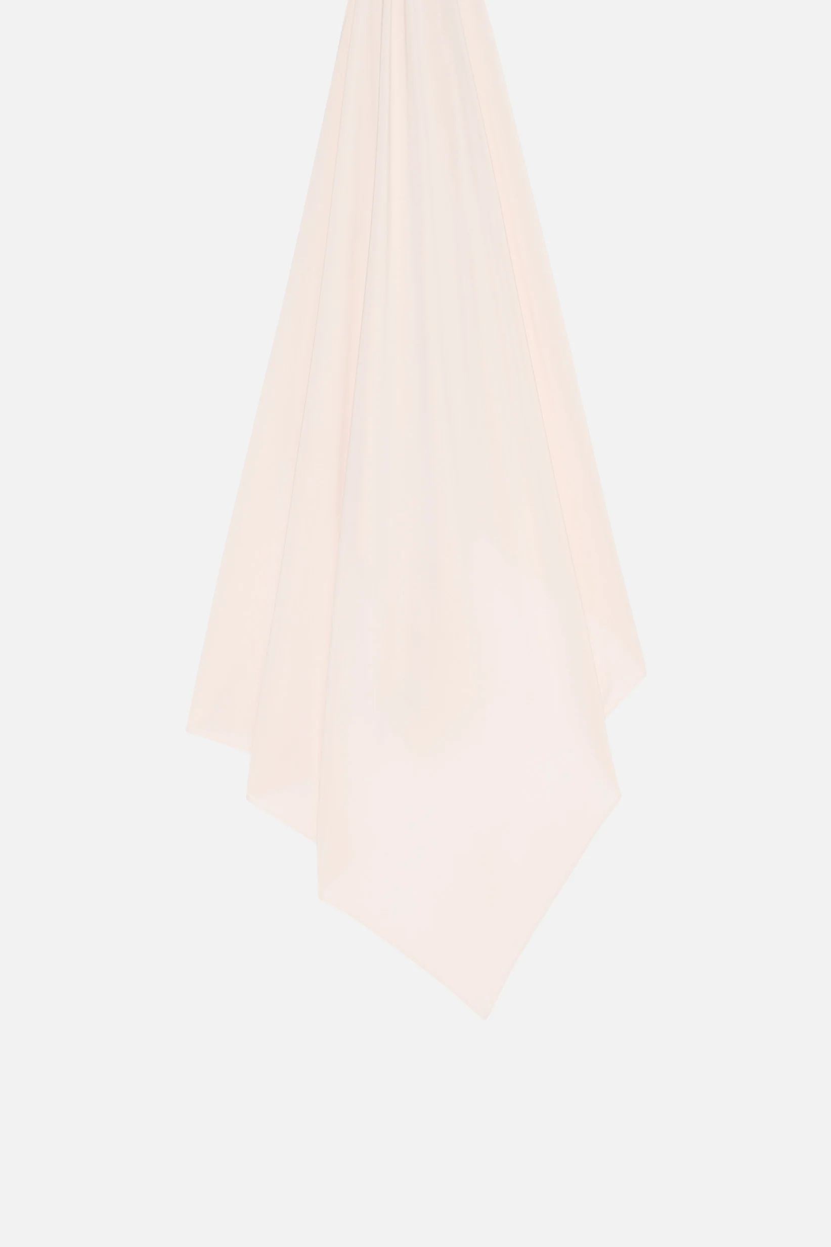 Liquid Jersey Scarf | Peach Cream - Image 3