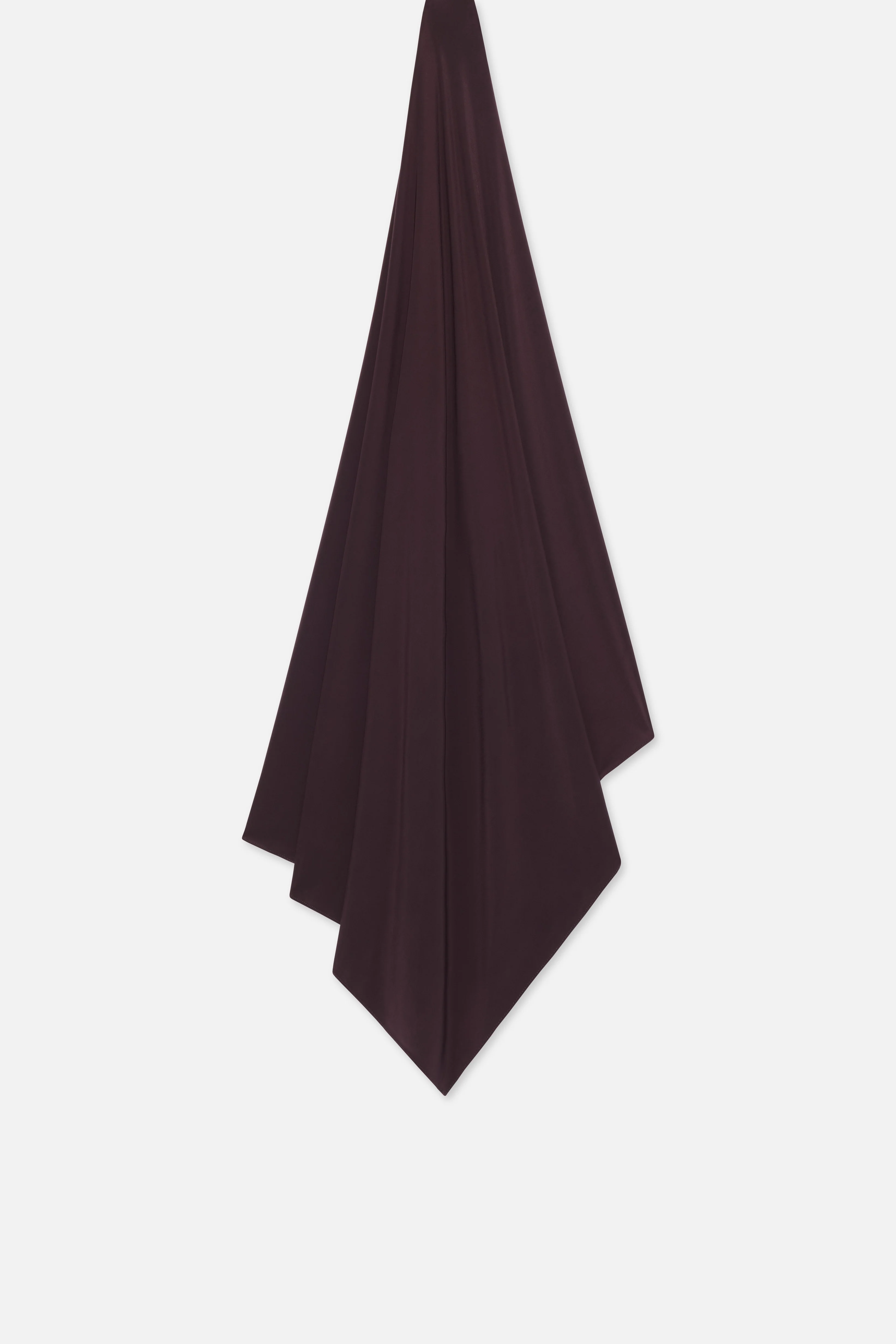 Liquid Jersey Scarf | Vintage Purple - Image 3