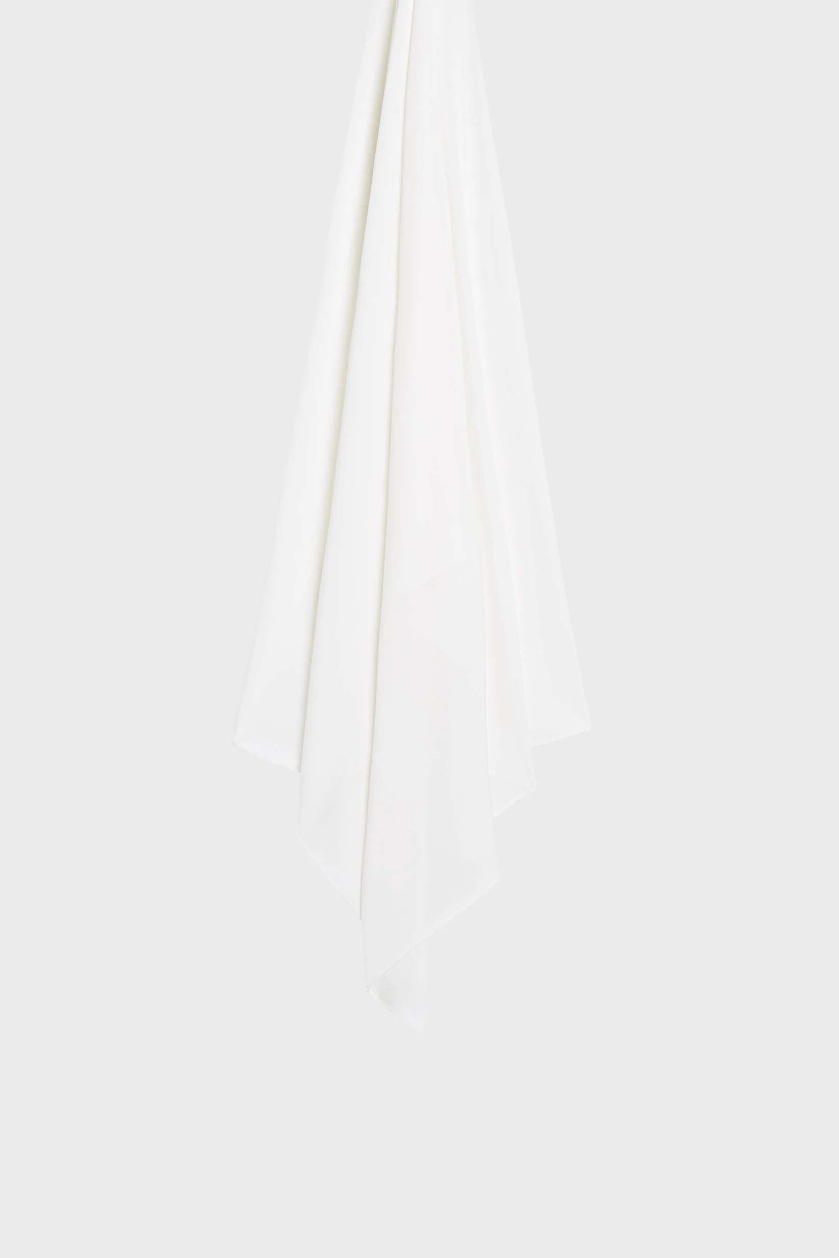 Liquid Jersey Scarf | White - Image 3