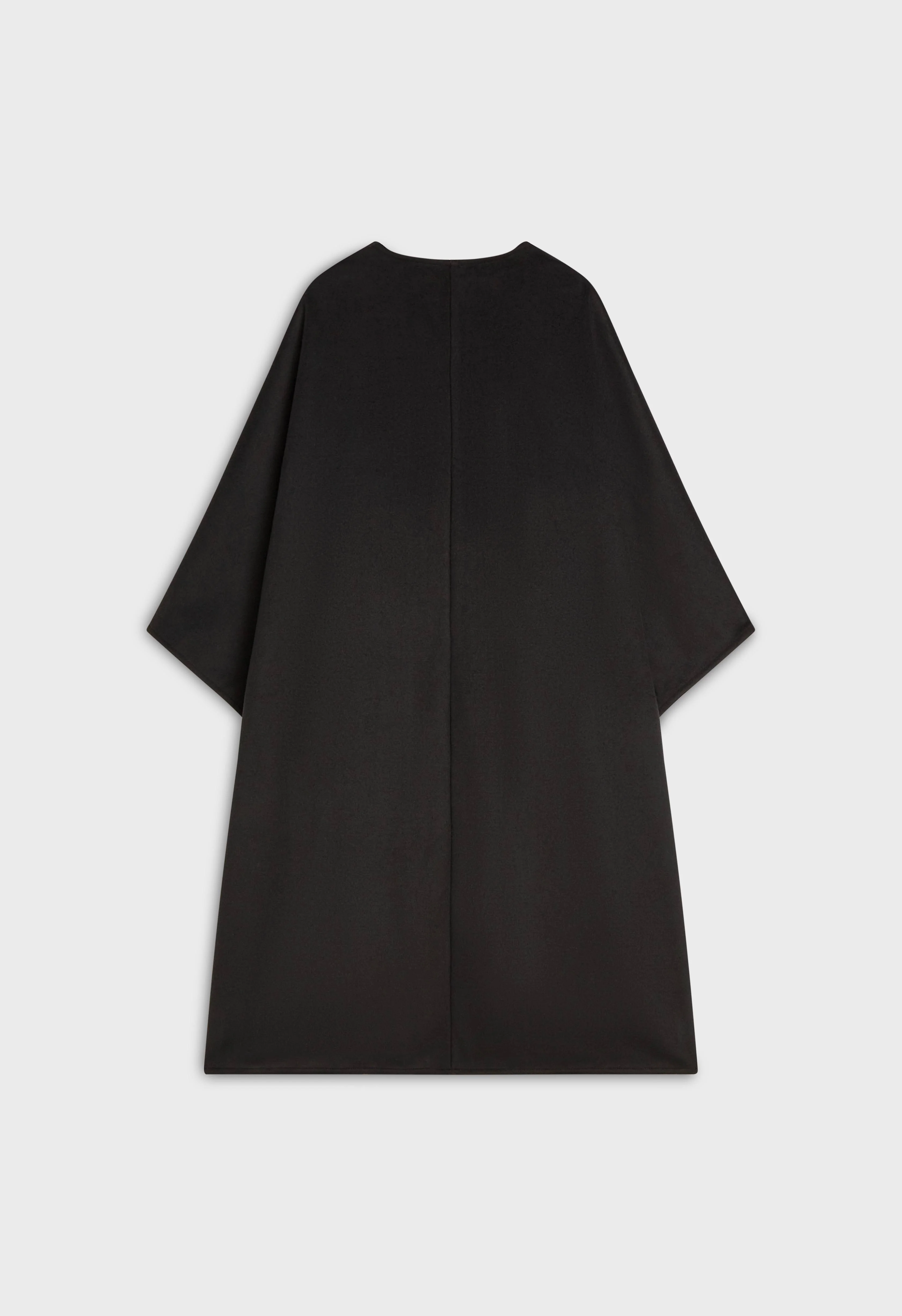 Long Poncho | Black - Image 4