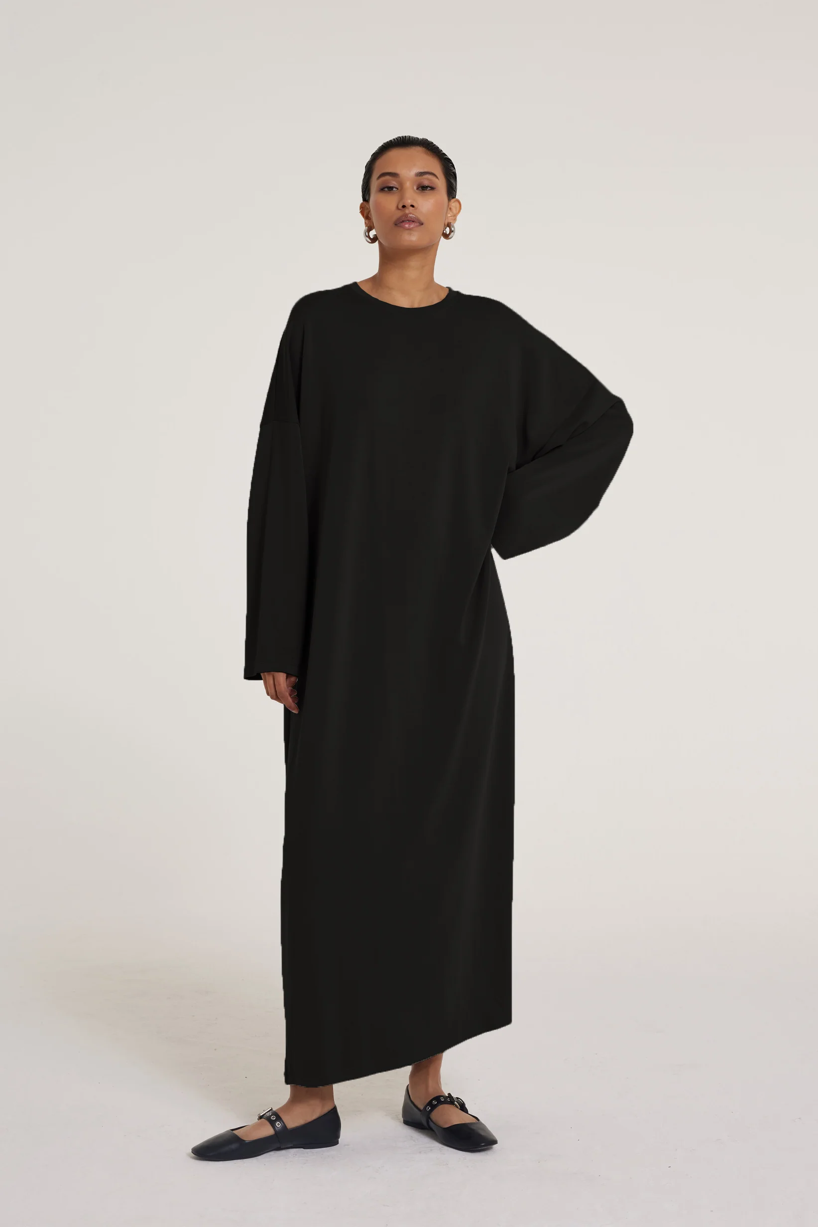 Long Sleeve Dress | Black