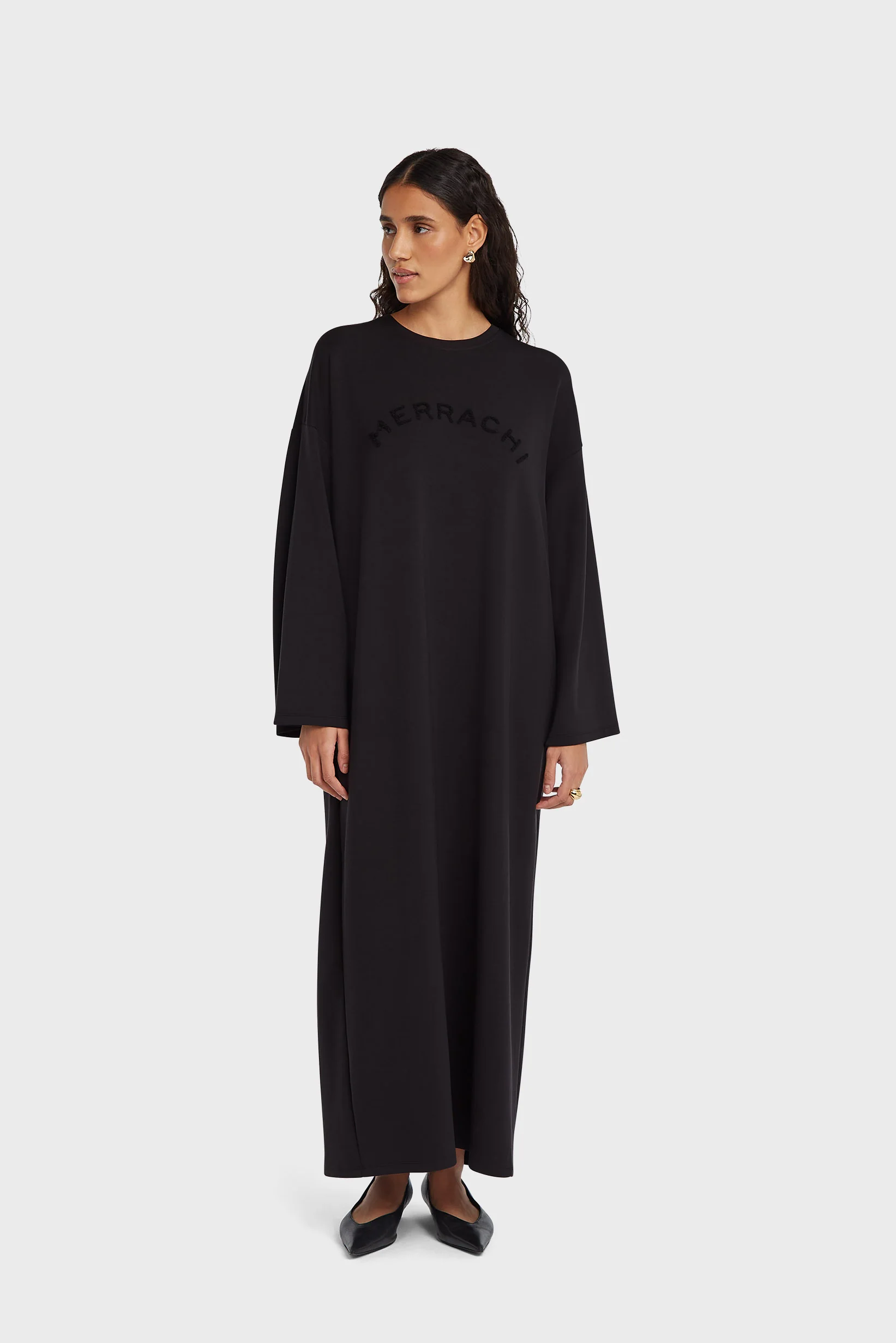Long Sleeve Dress | Black - Image 2