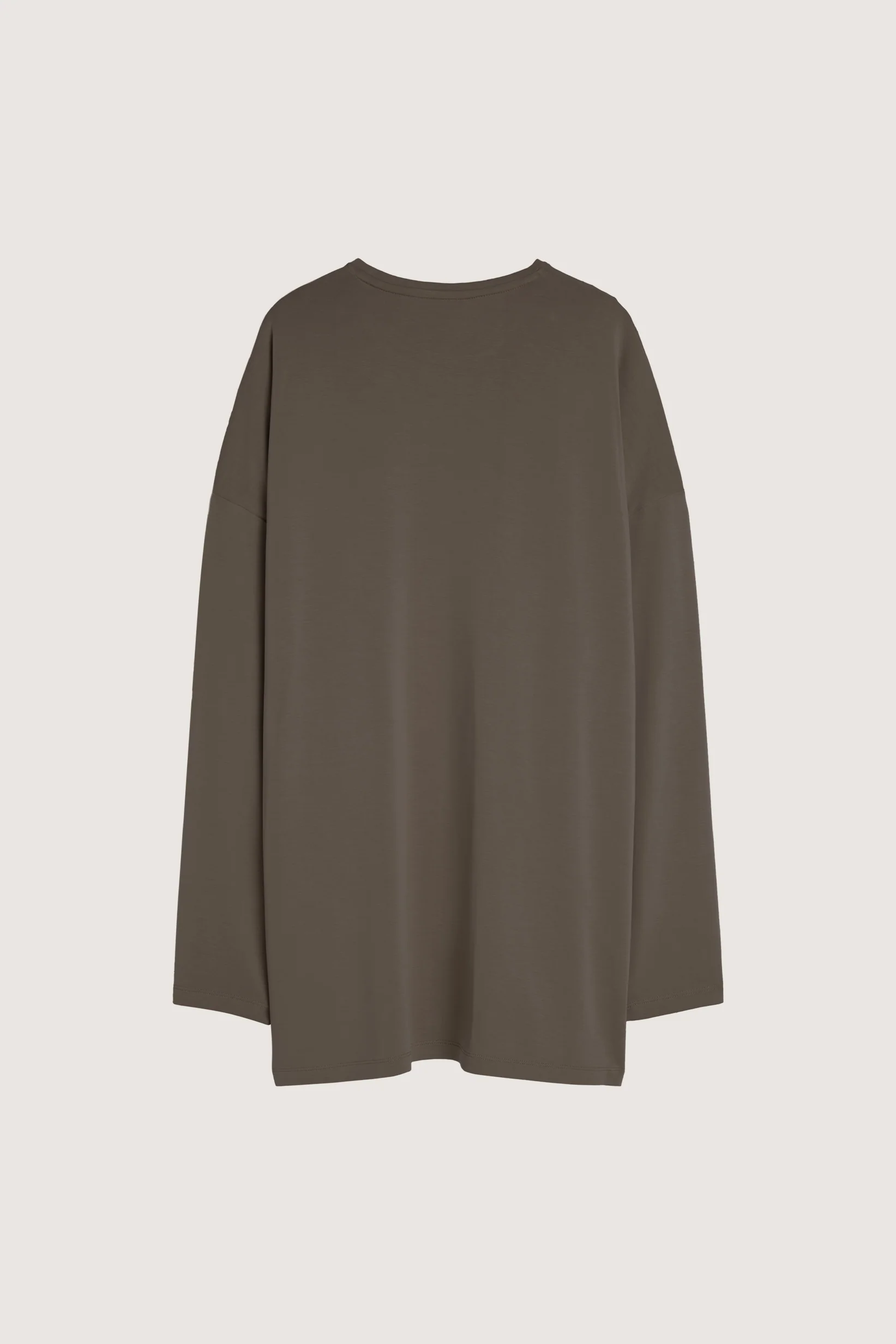 Long Sleeve Top | Ash Brown - Image 3