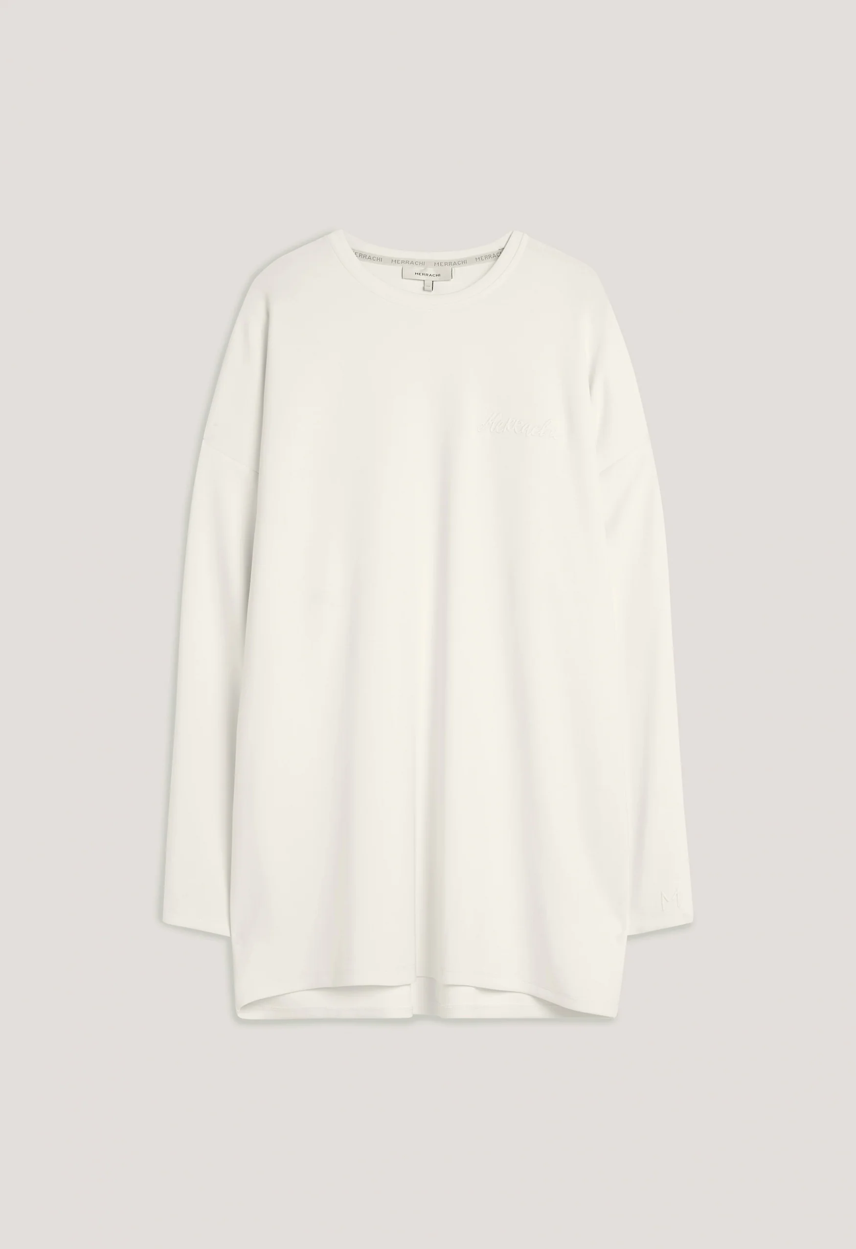 Long Sleeve Top | Off White - Image 3