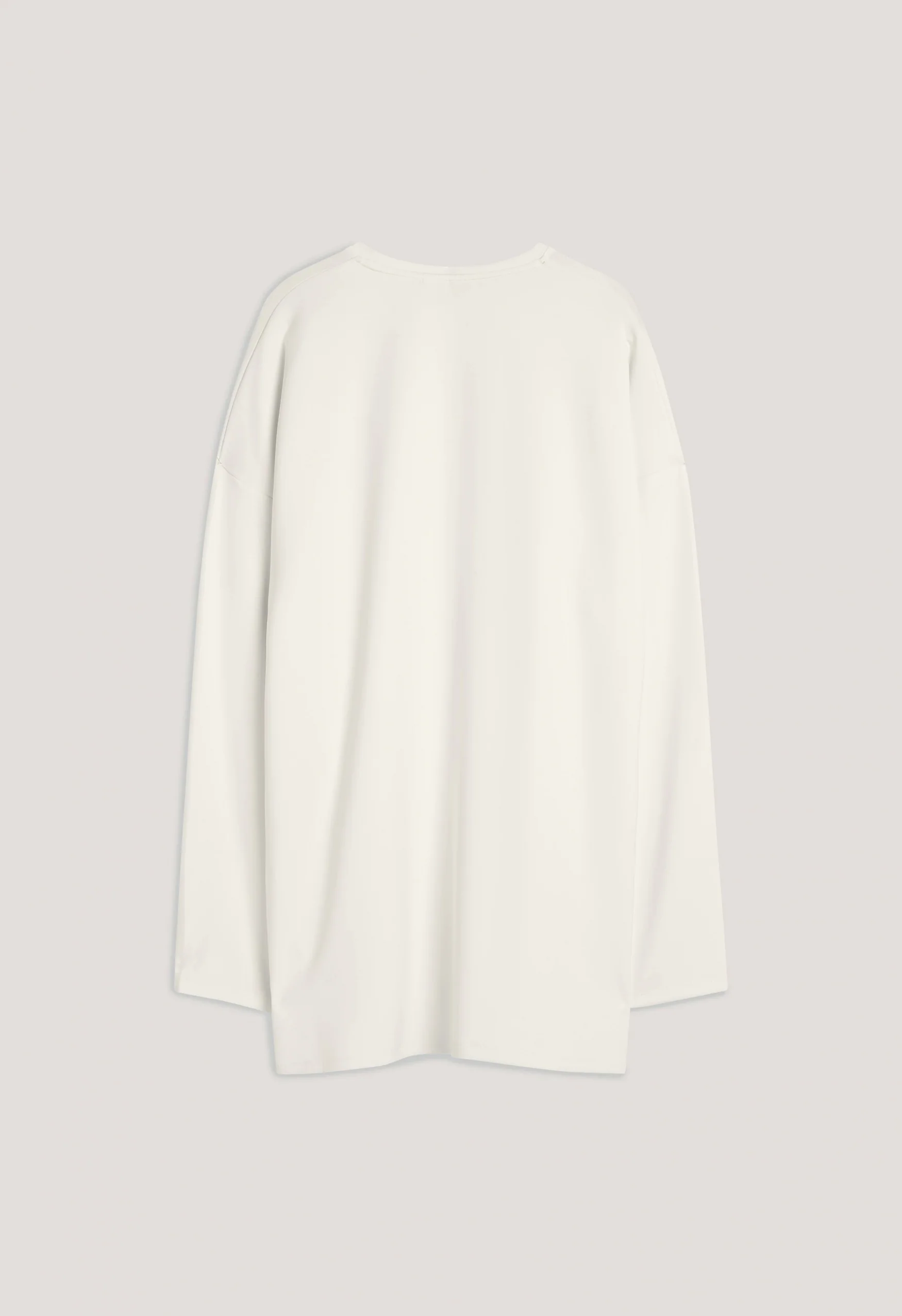 Long Sleeve Top | Off White - Image 4