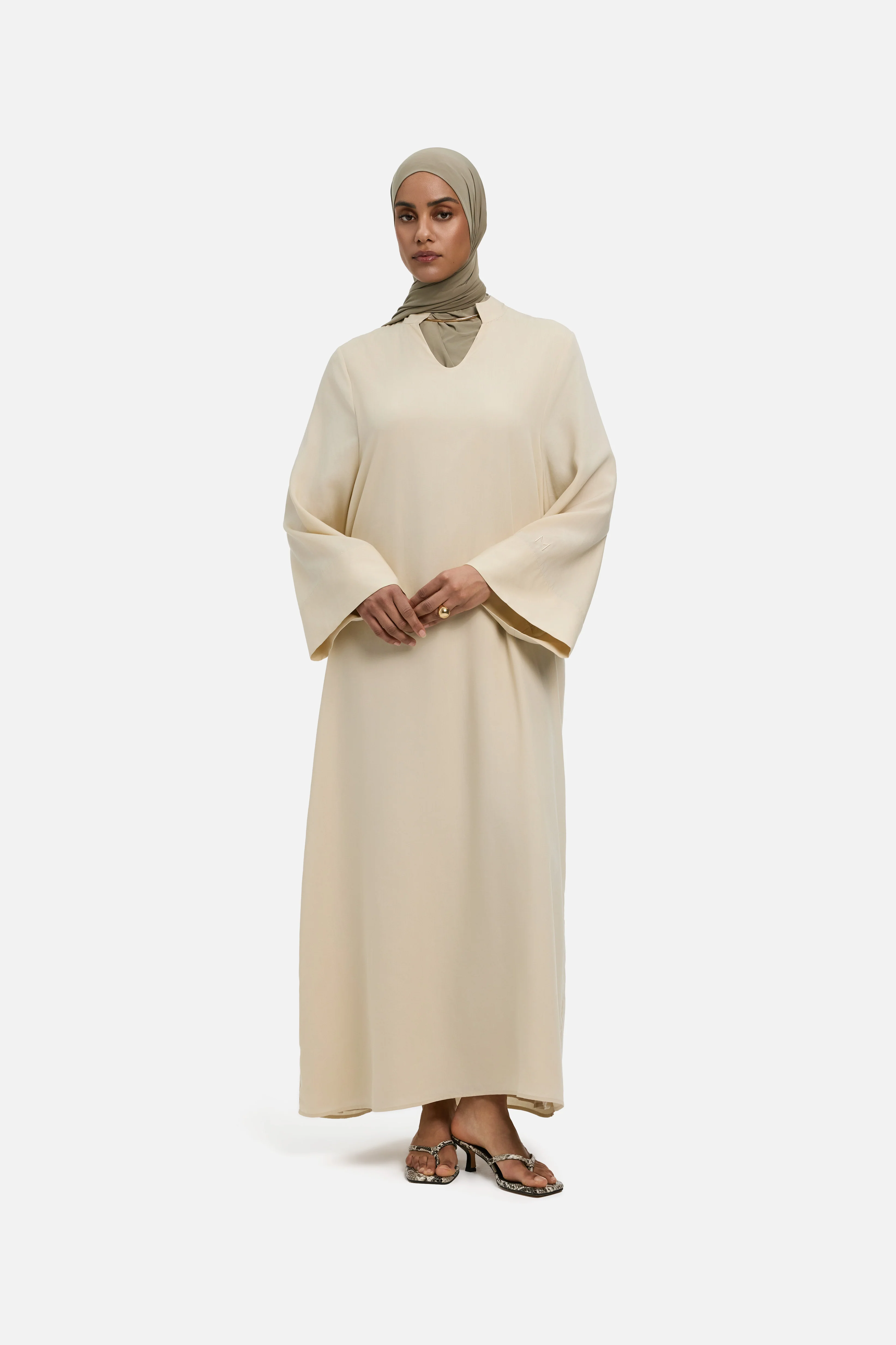 Loose Dress | Sand - Image 2