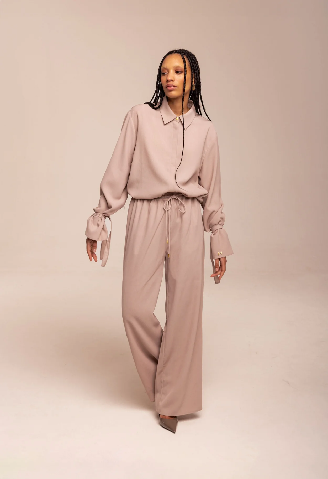 Loose Pants | Rosy Brown - Image 2