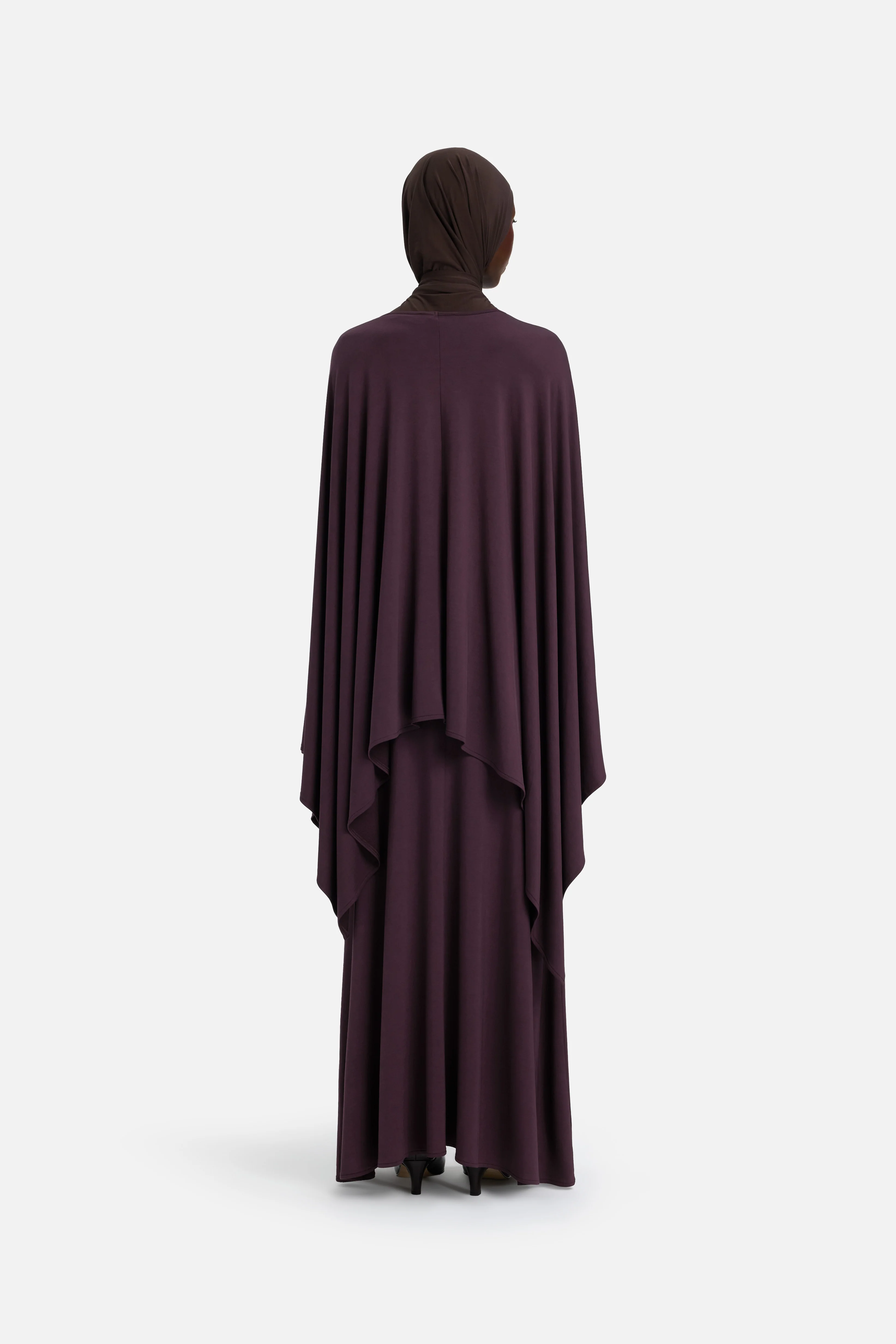 Maxi Flared Skirt | Vintage Purple - Image 3