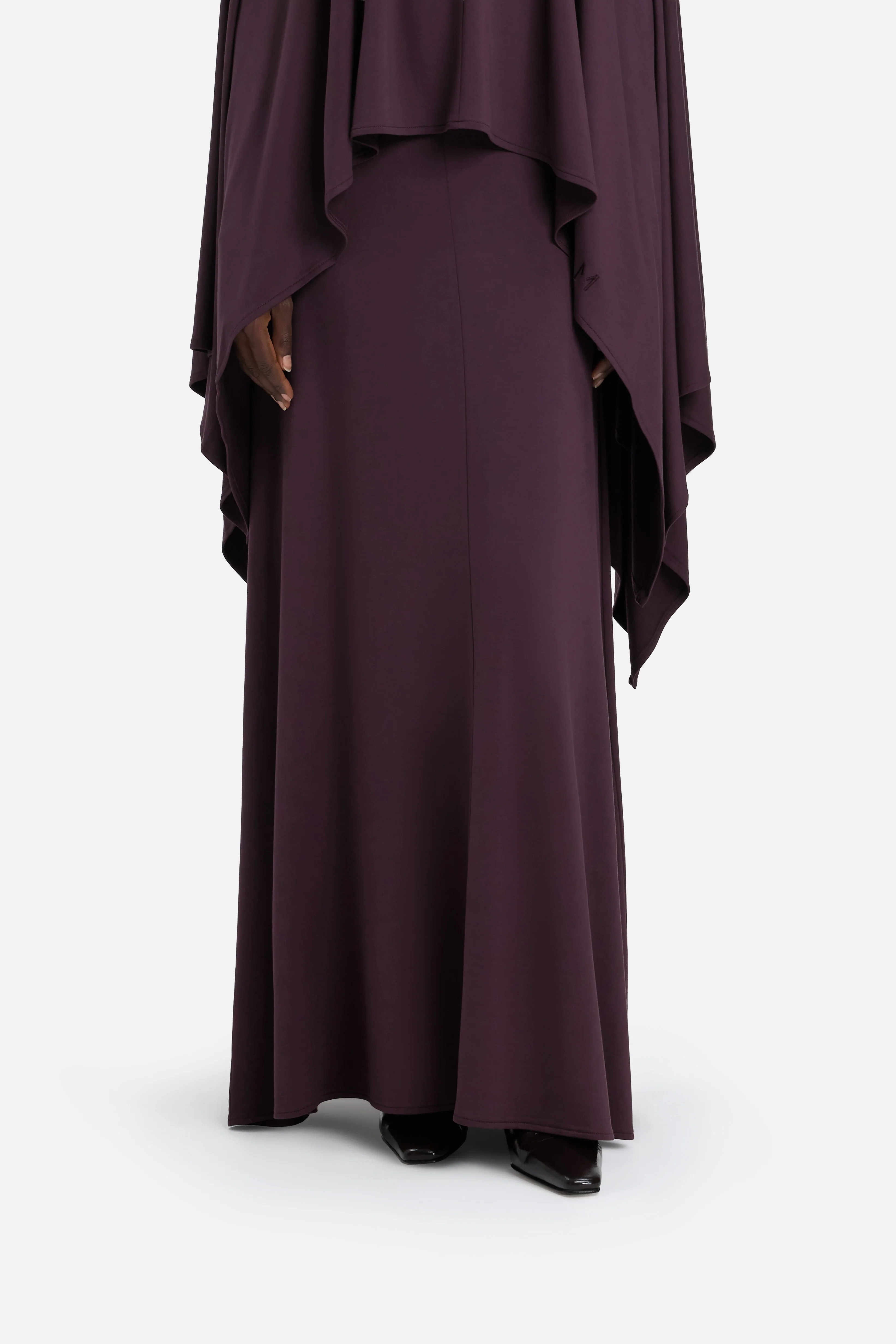 Maxi Flared Skirt | Vintage Purple - Image 5