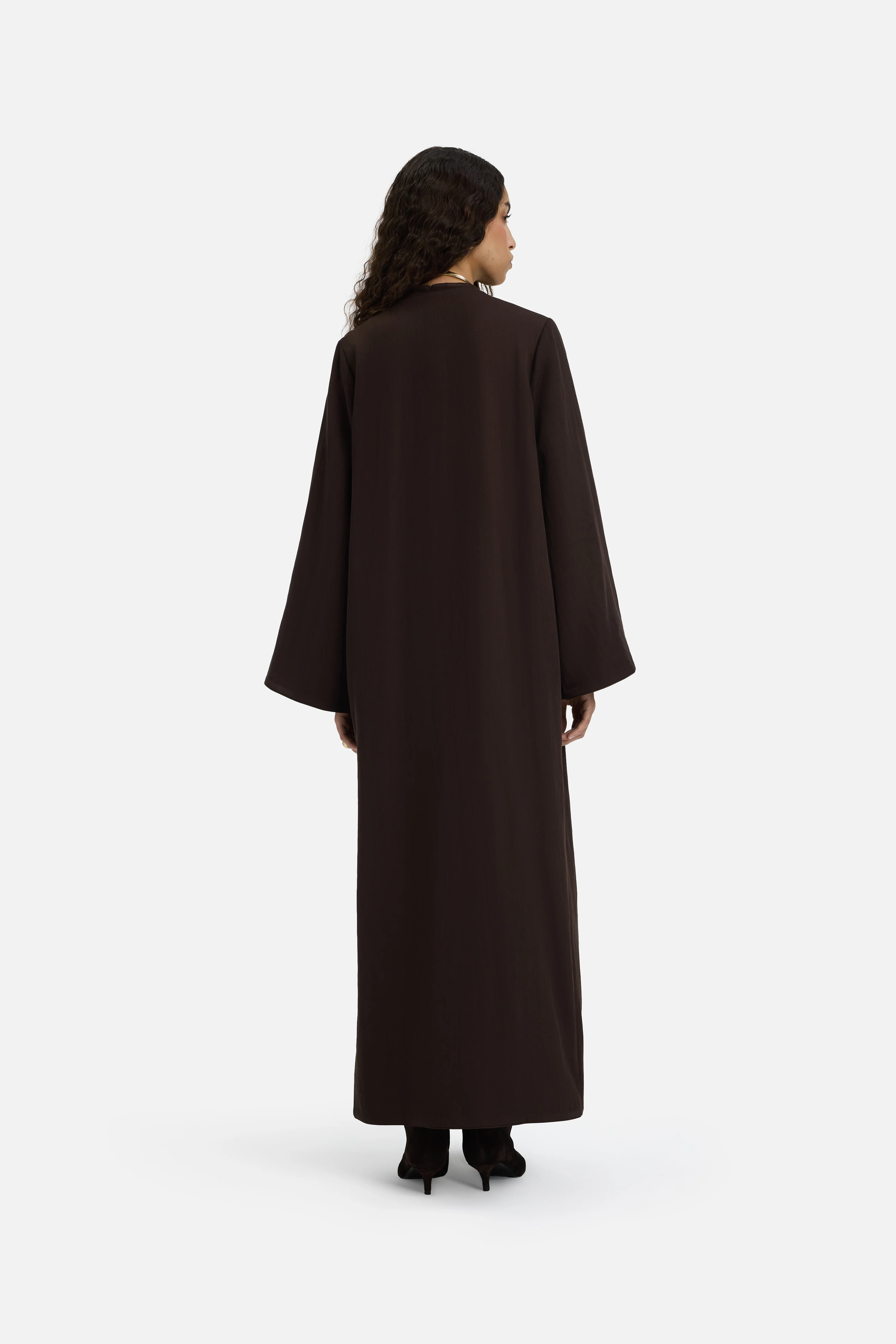 Medina Abaya | Dark Brown - Image 3