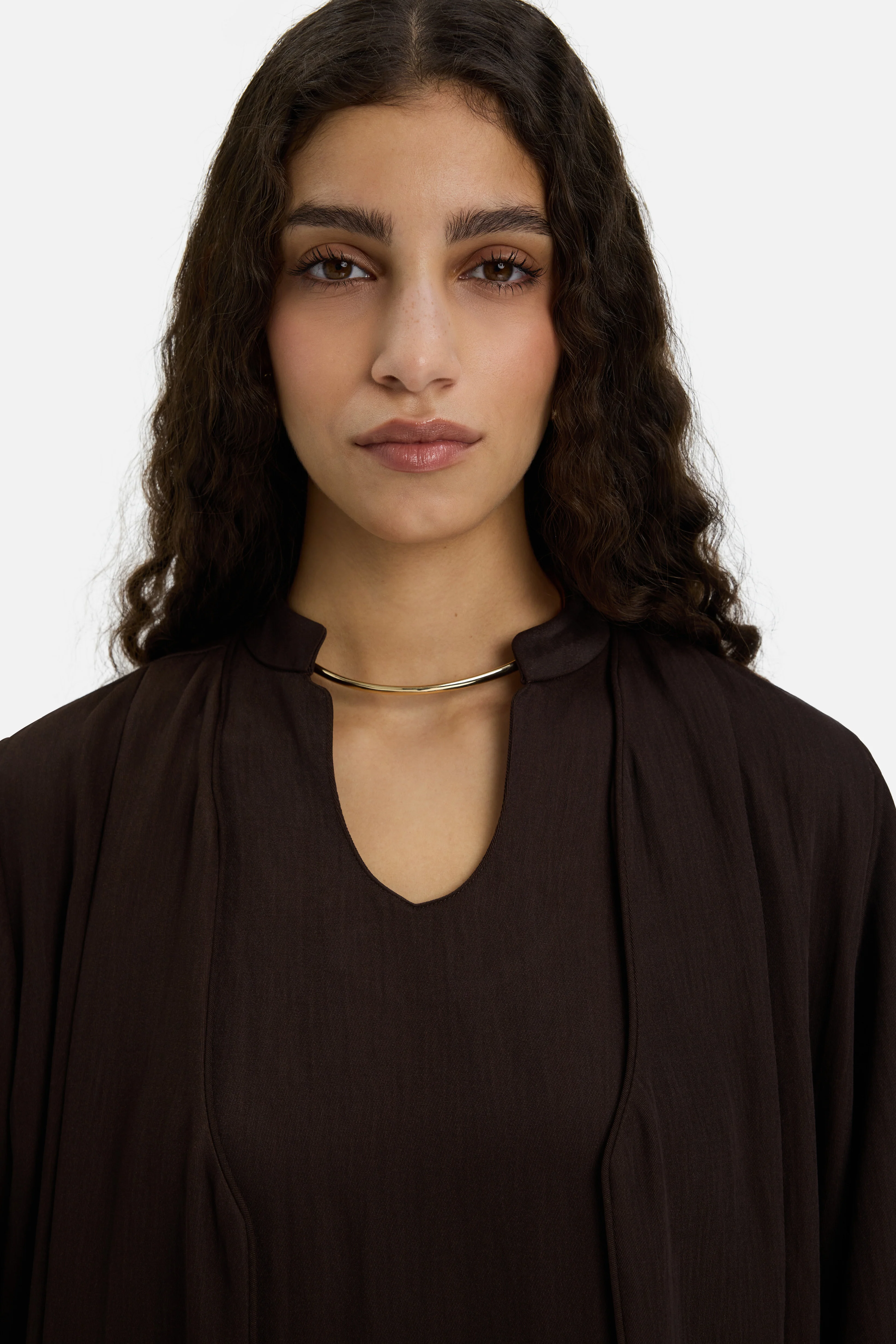 Medina Abaya | Dark Brown - Image 4