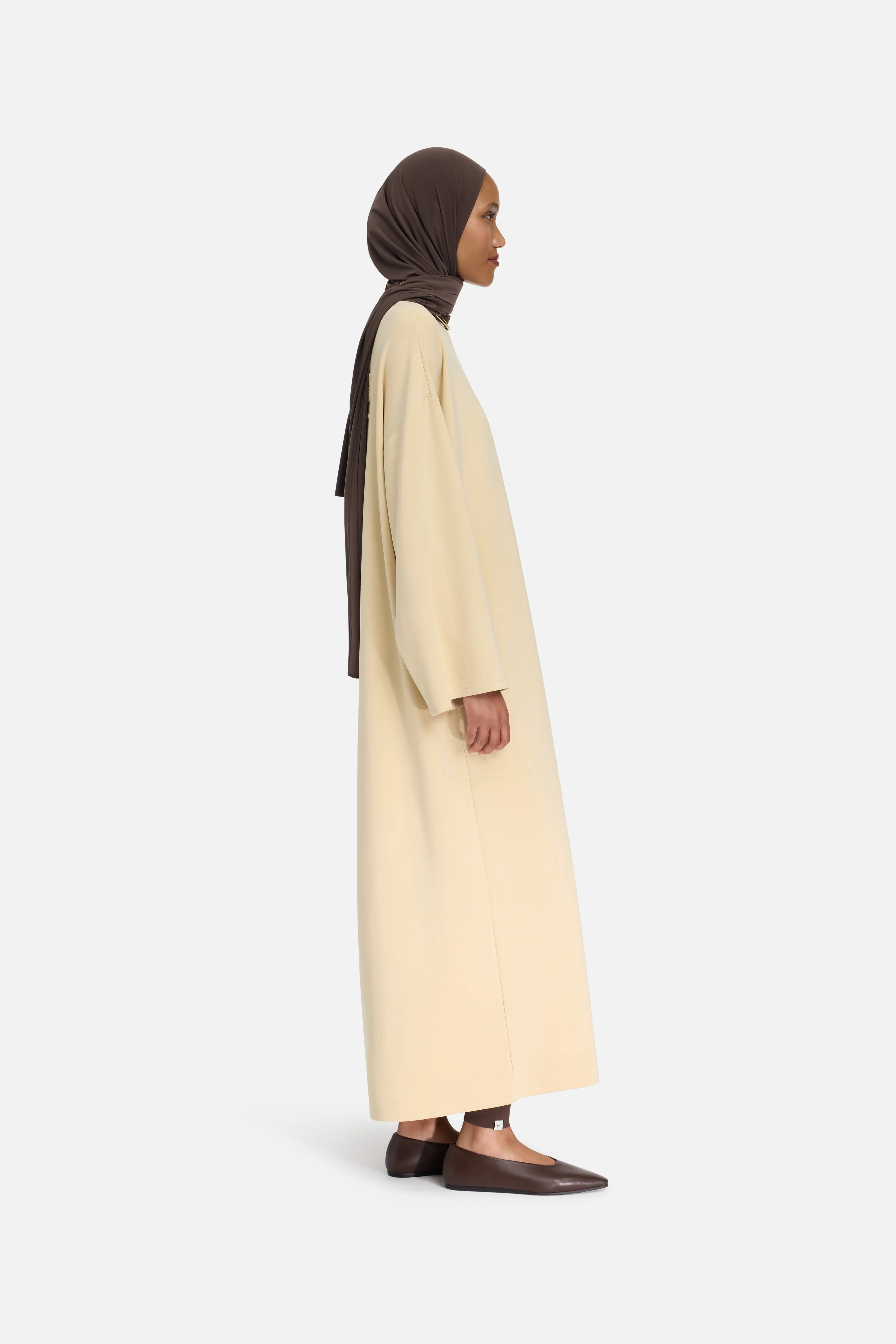 Modal Jersey Dress | Desert Clay - Image 2