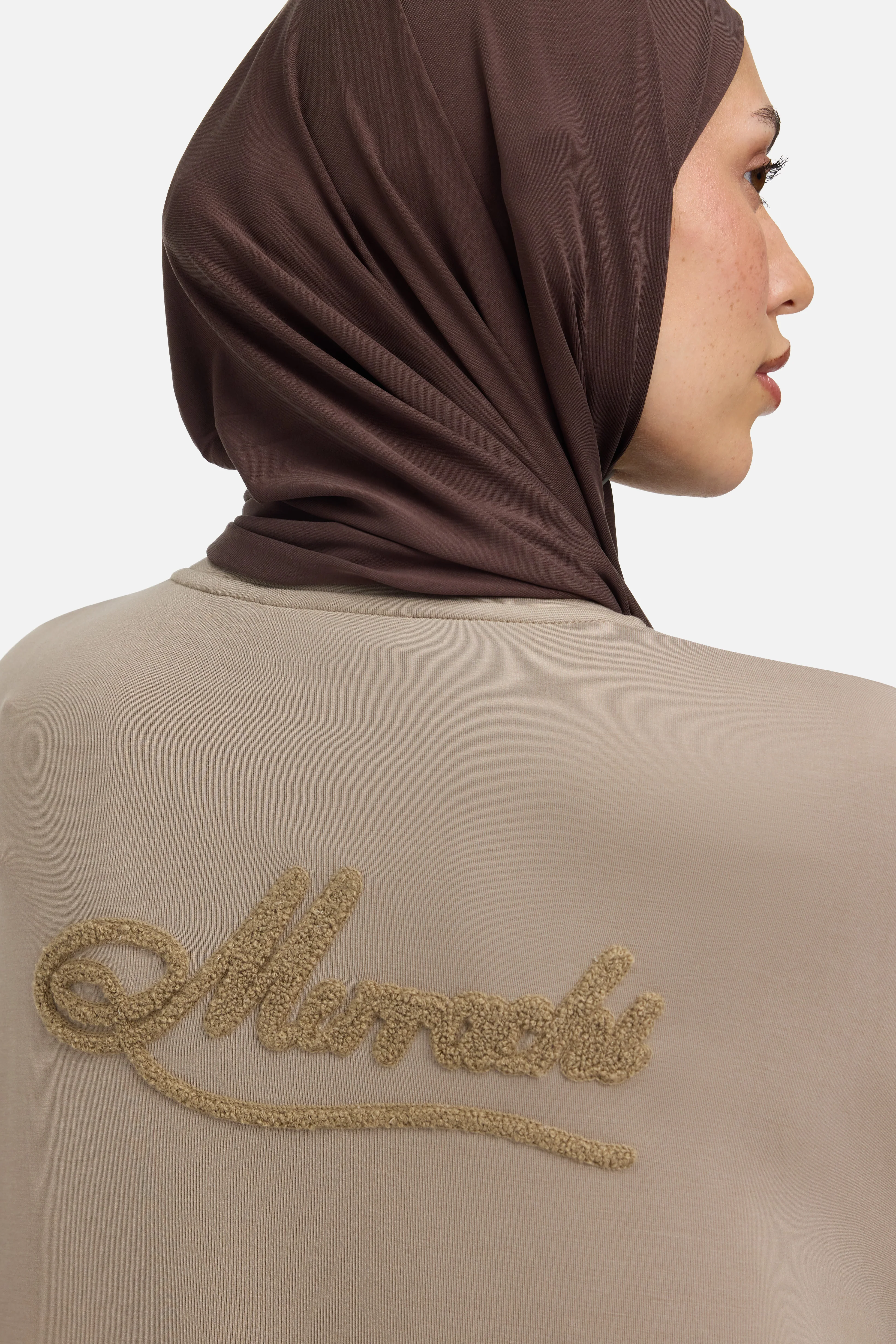 Modal Jersey Dress | Khaki - Image 4