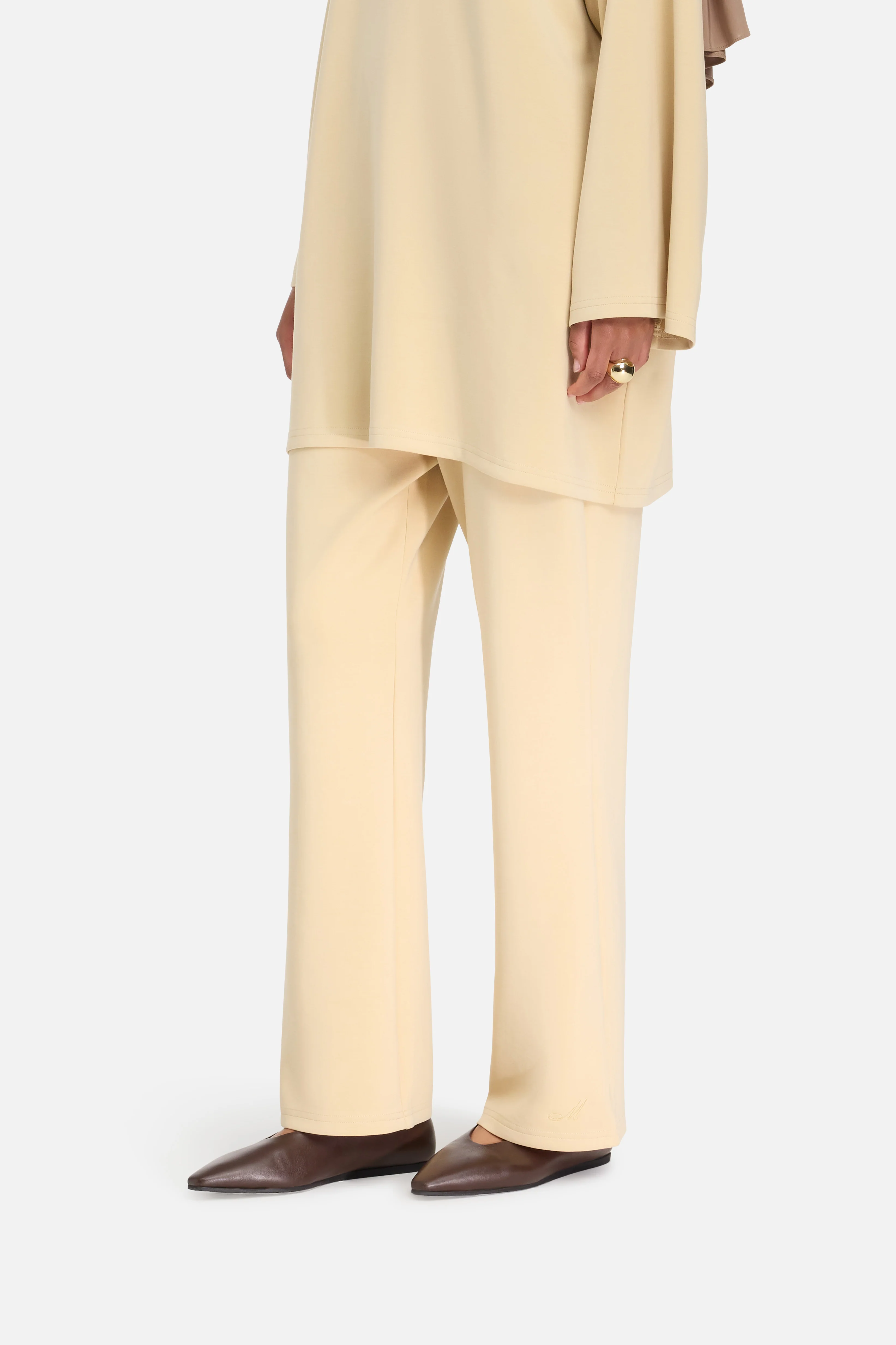 Modal Jersey Pants | Desert Clay - Image 3