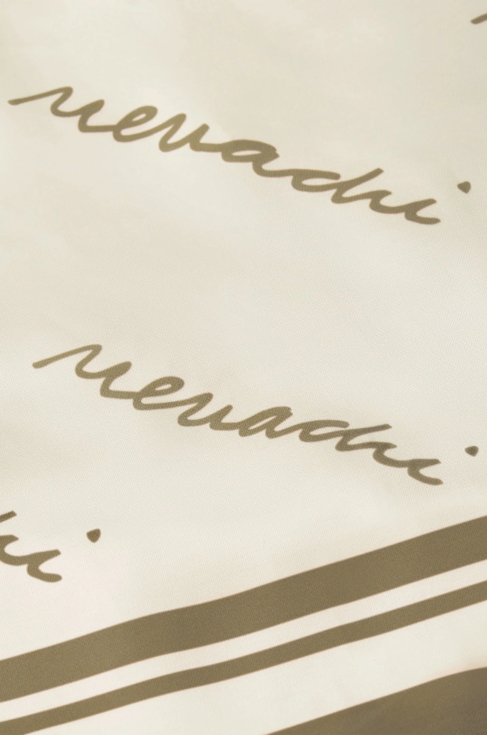 Monogram Bandana | Taupe - Image 4