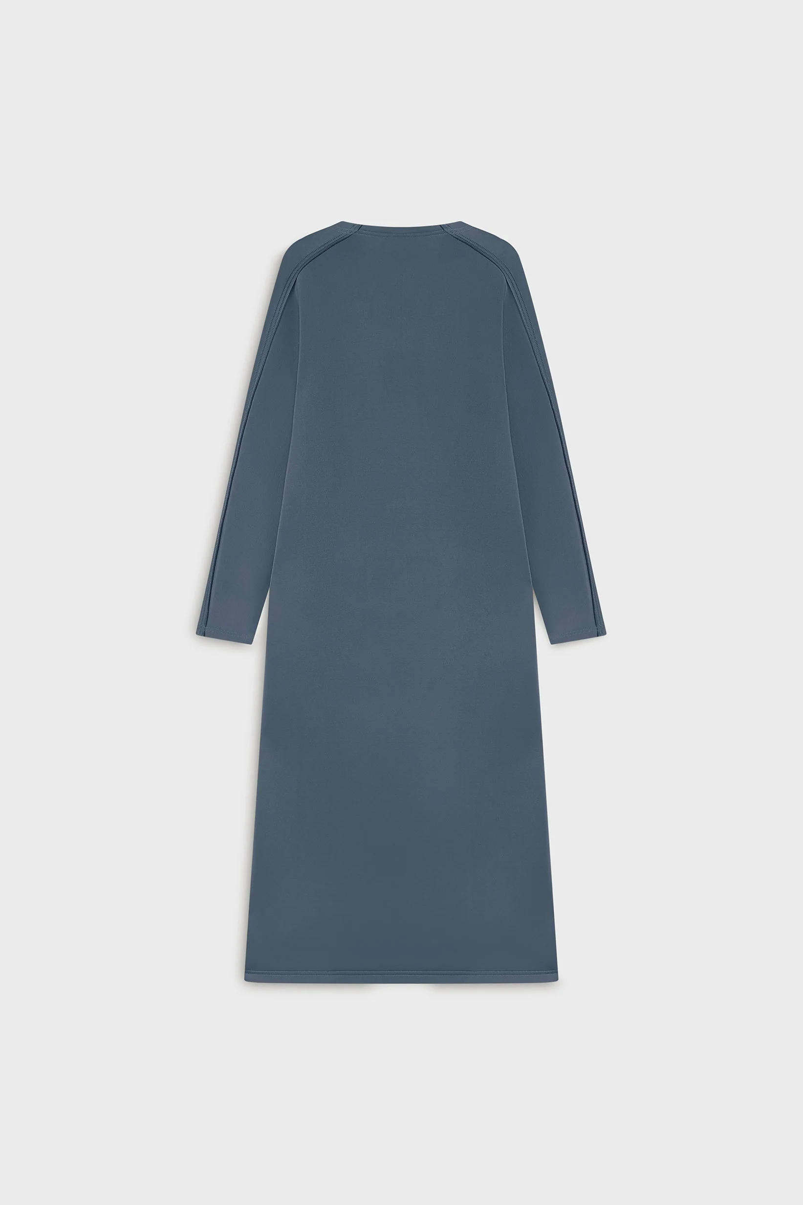 Neoprene Abaya | Dusty Indigo - Image 4