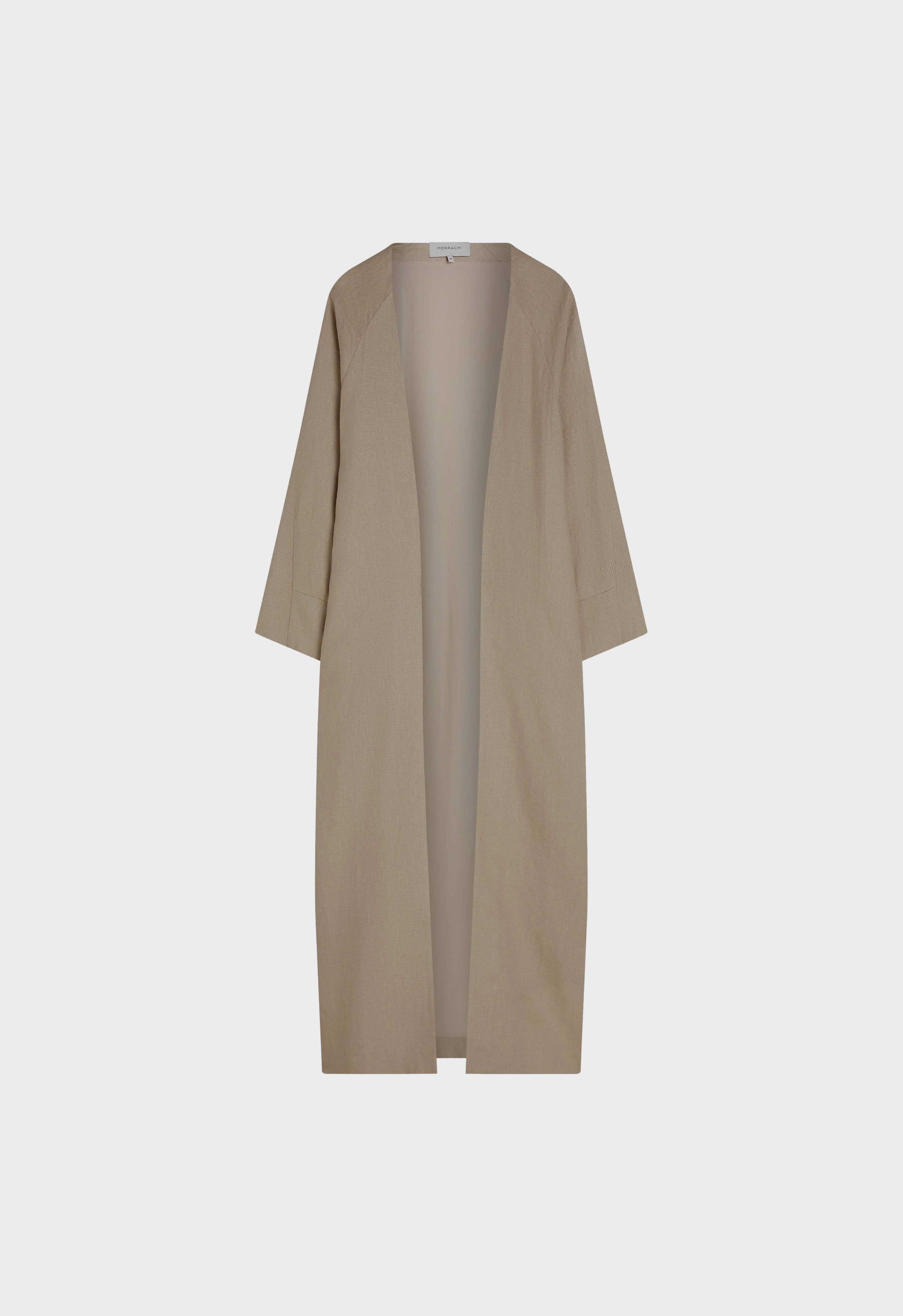 Oversized Abaya | Light Khaki - Image 3