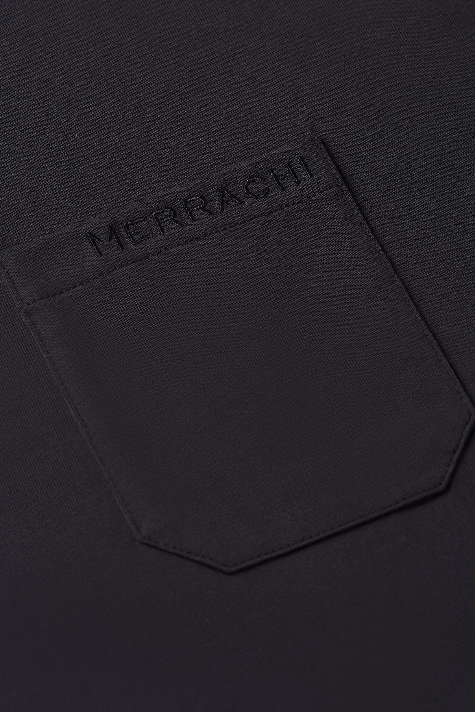 Oversized Cotton Tee | Black - Image 5