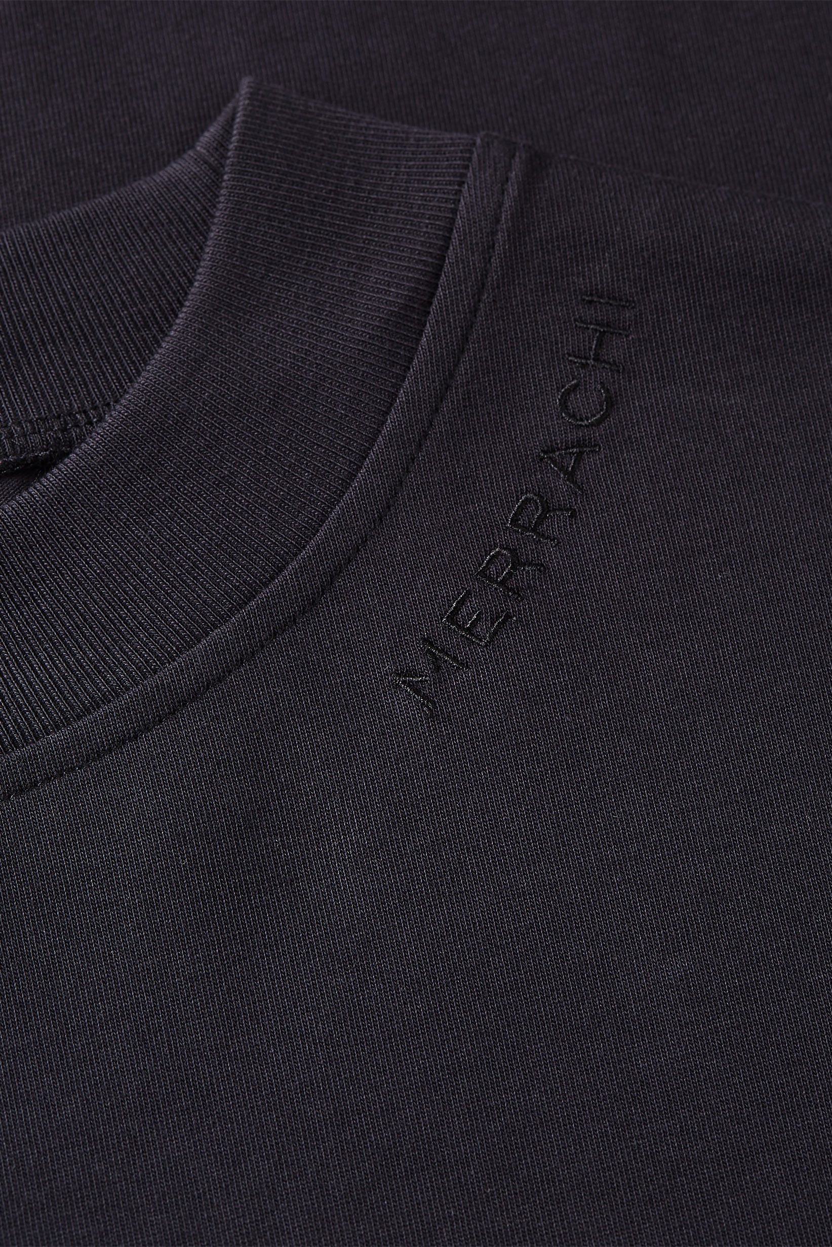 Oversized Cotton Tee Dress | Black - Image 5