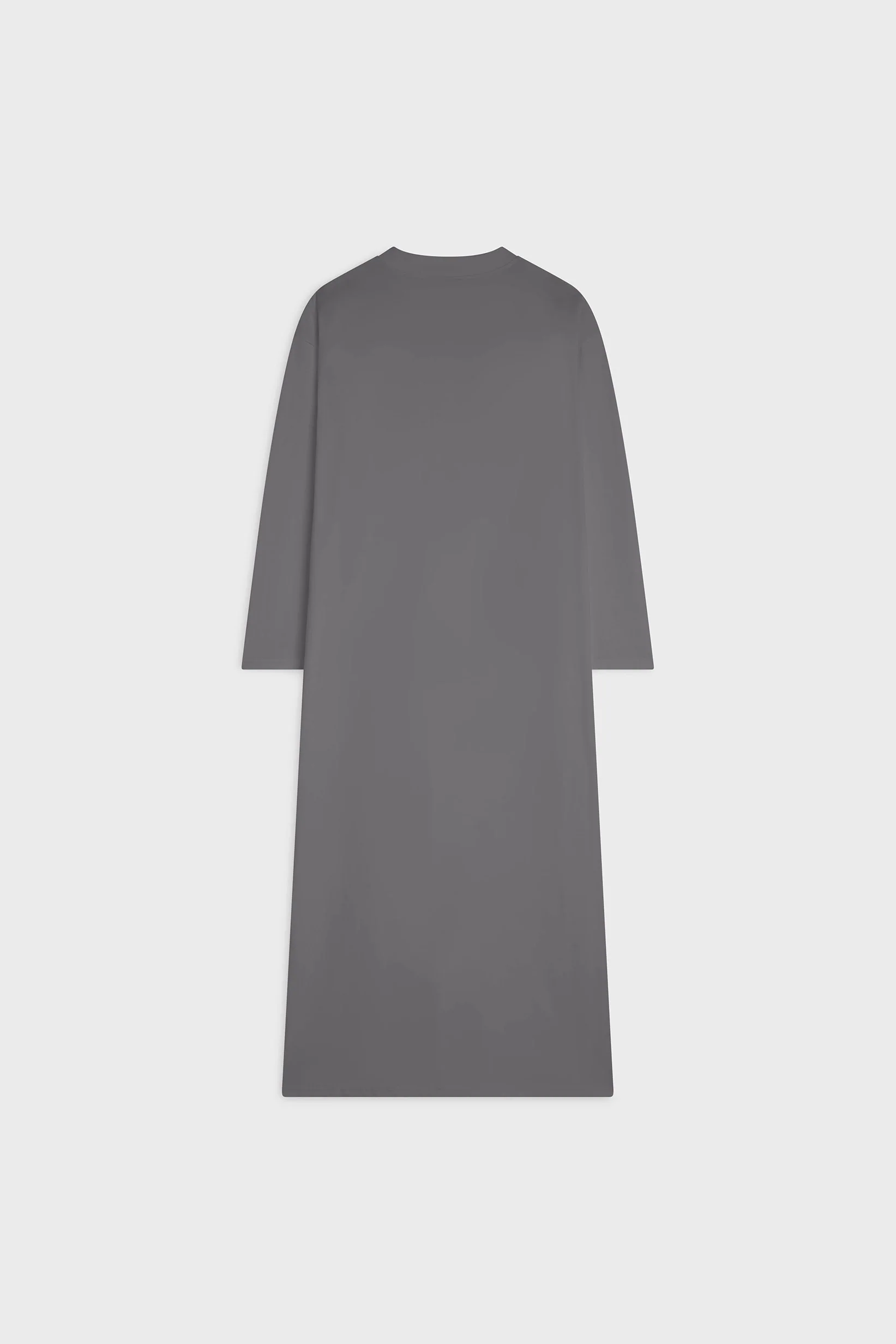 Oversized Cotton Tee Dress | Lava Blue - Image 4