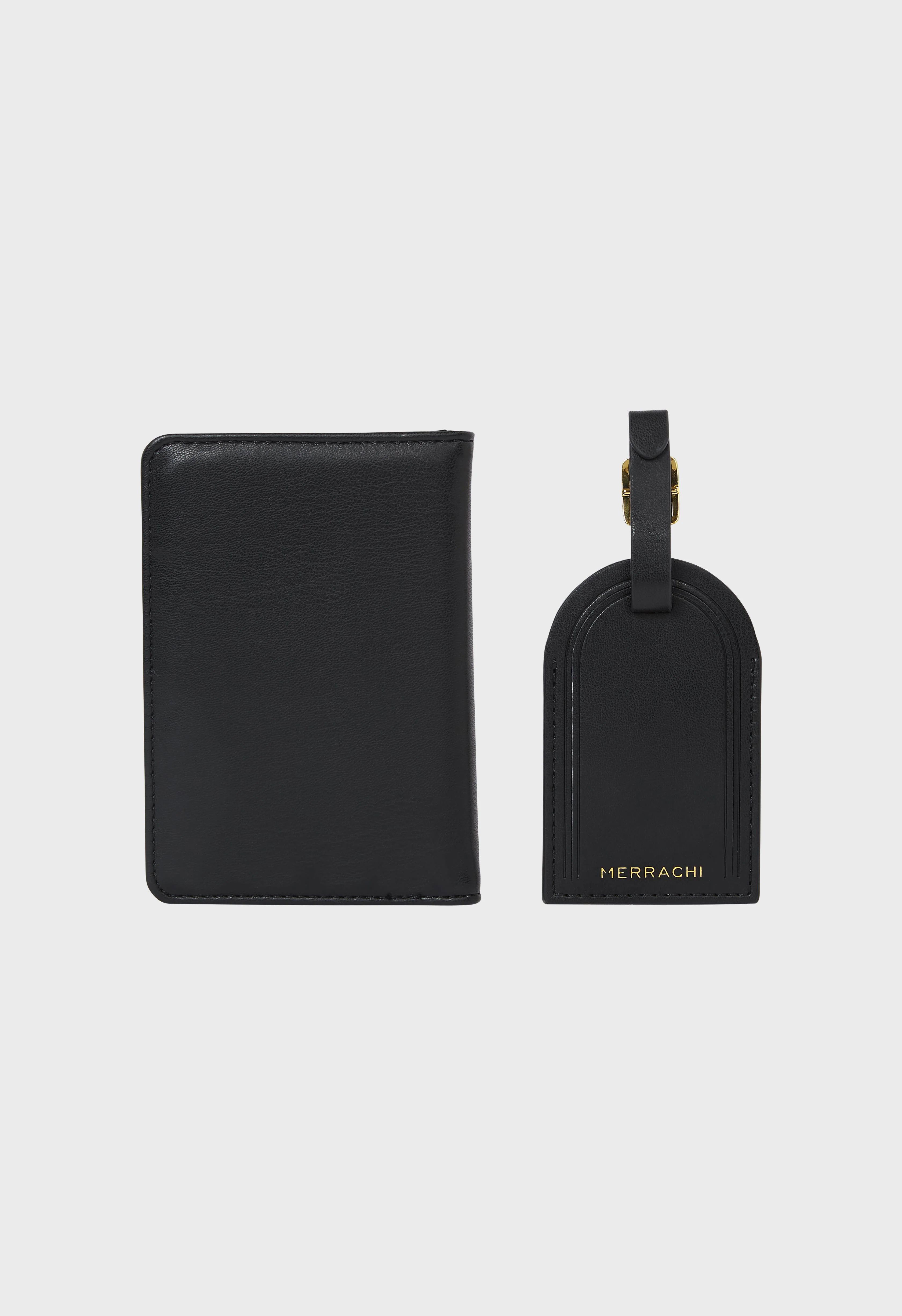 Passport Holder and Luggage Label | Black - Image 4