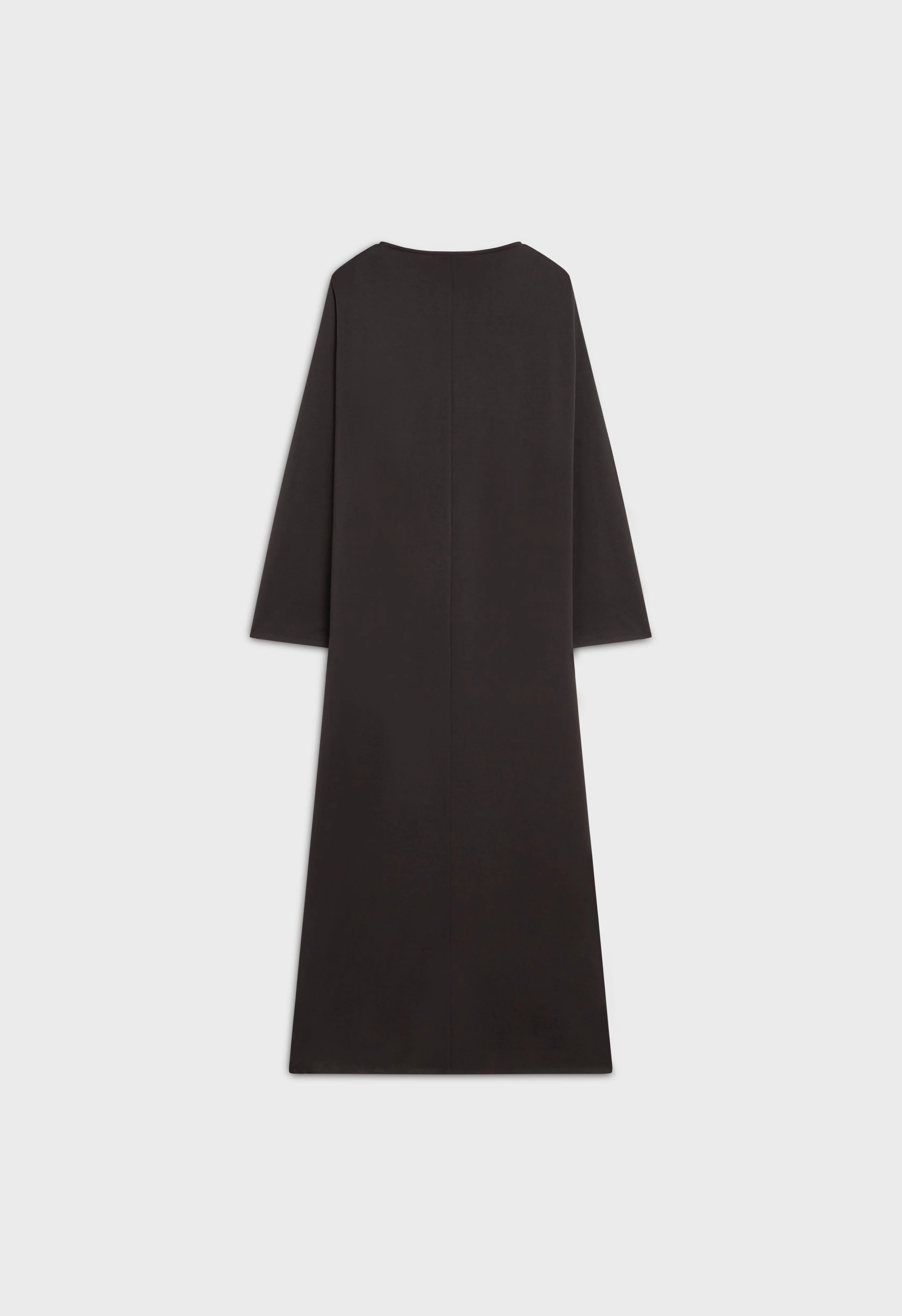 Pleated Shoulder Dress | Black - Image 4