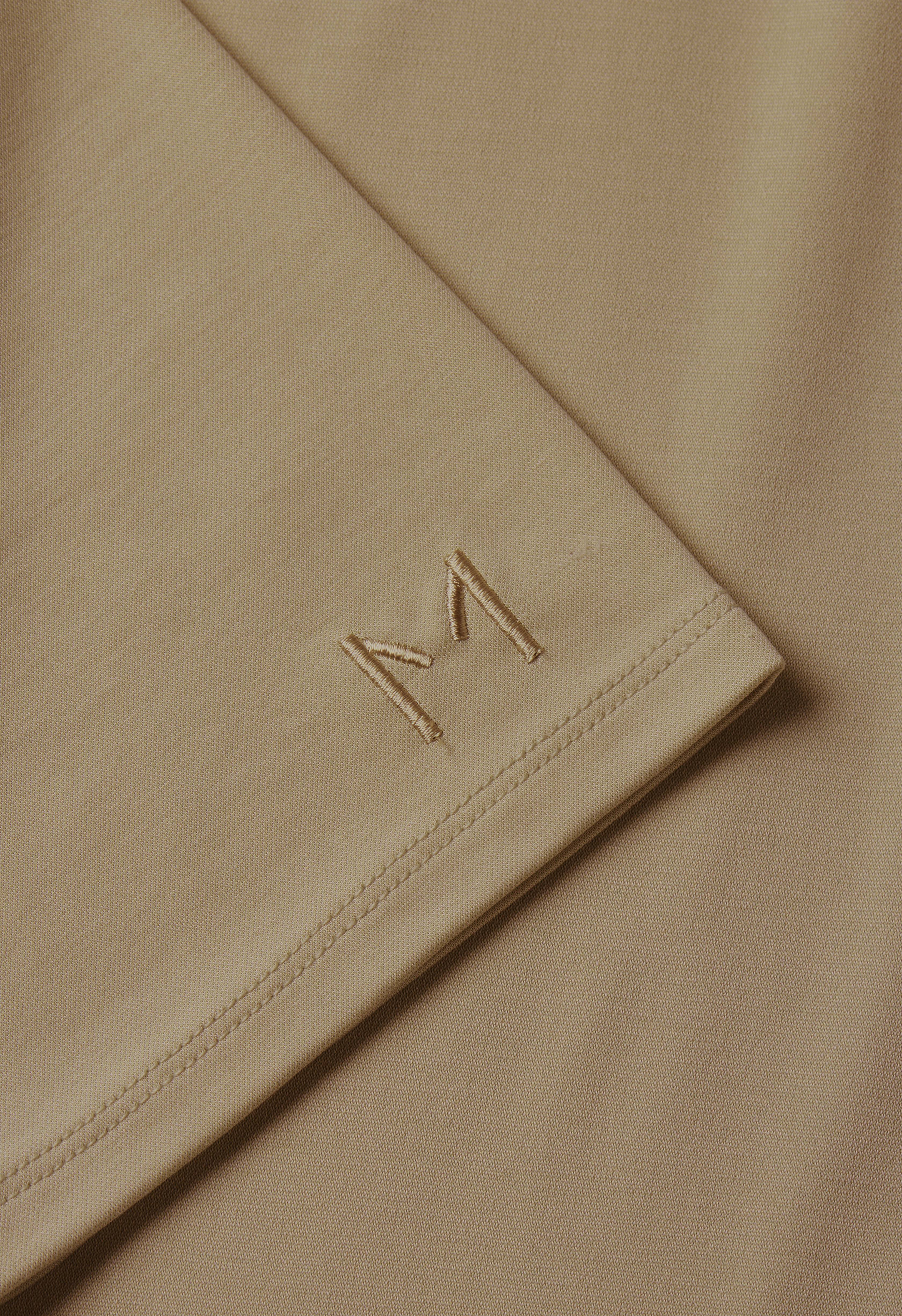Pleated Shoulder Dress | Desert Brown - Image 5