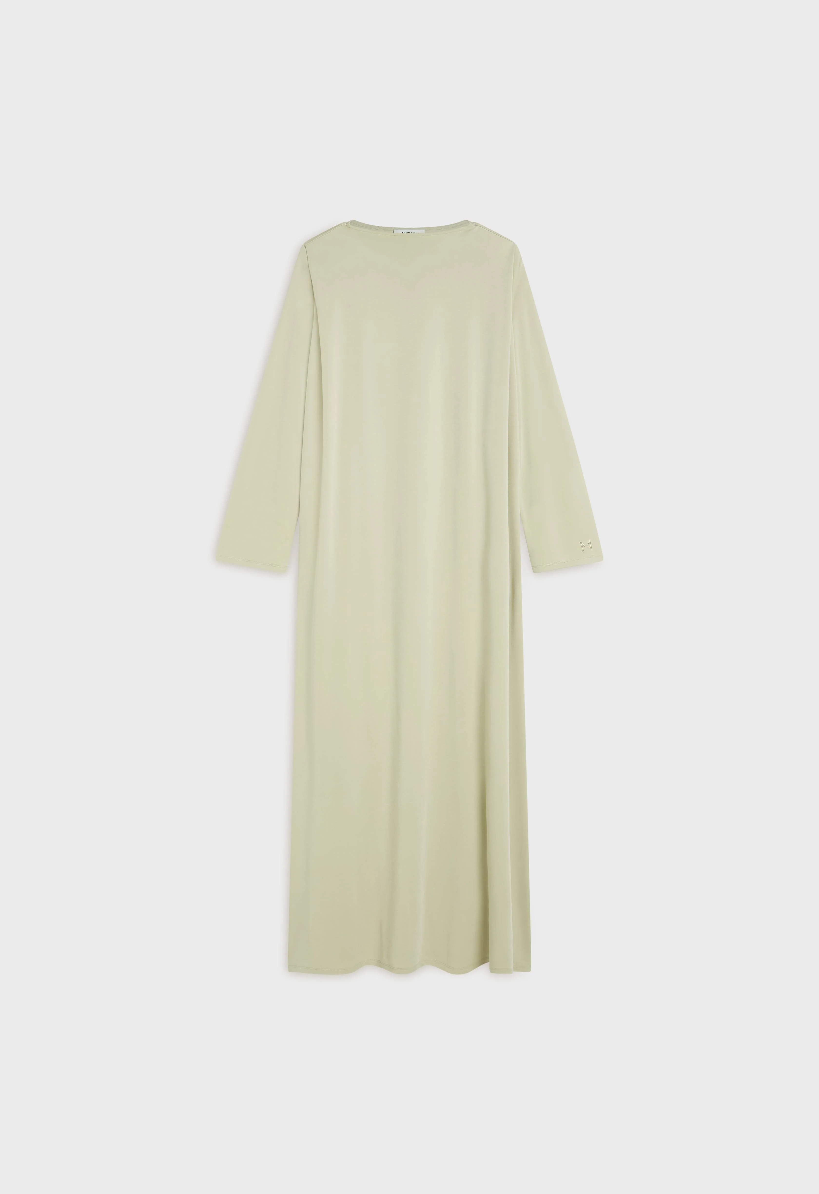 Pleated Shoulder Dress | Light Storm - Image 3