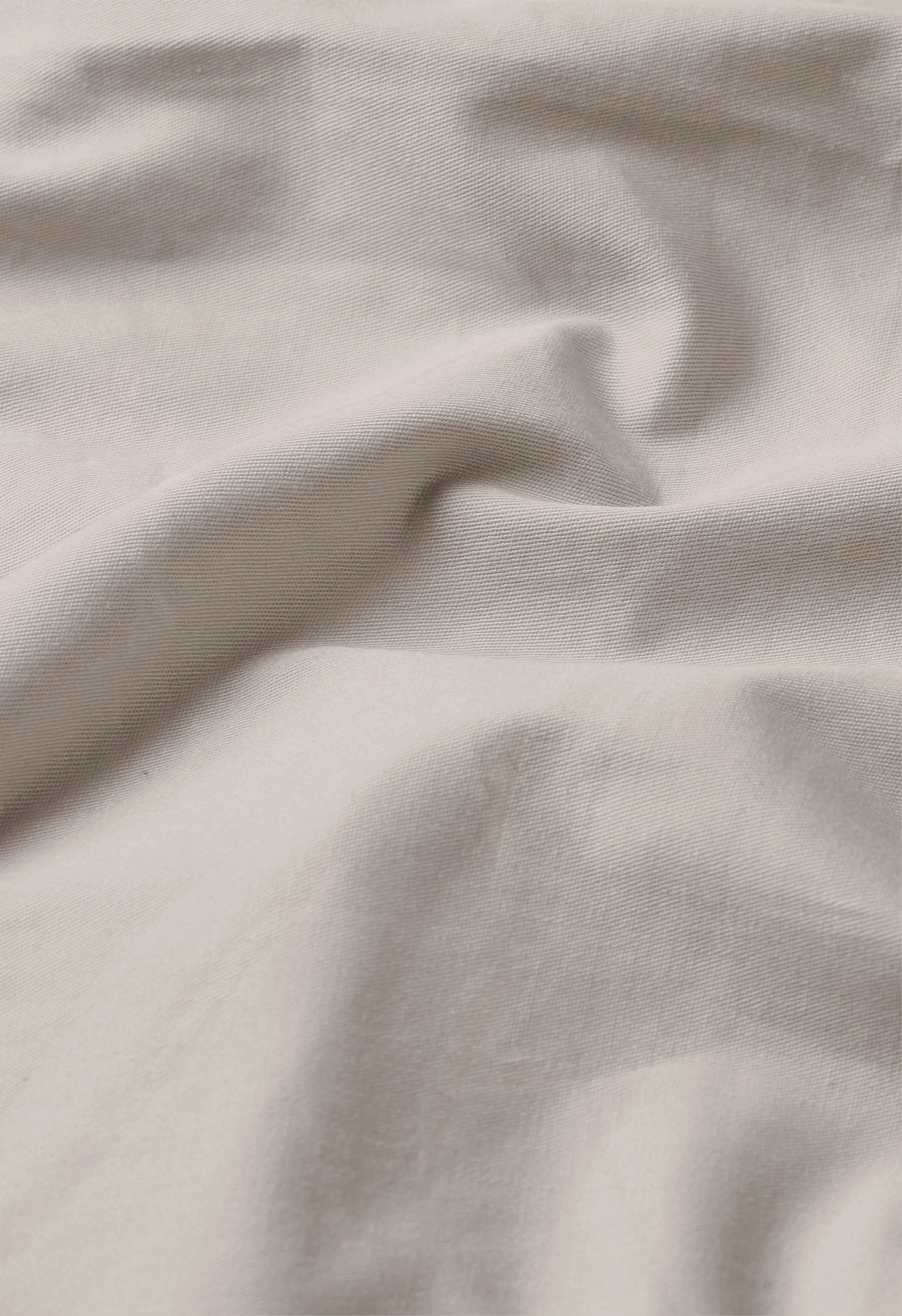Poplin Long Shirt | Soft Taupe - Image 5