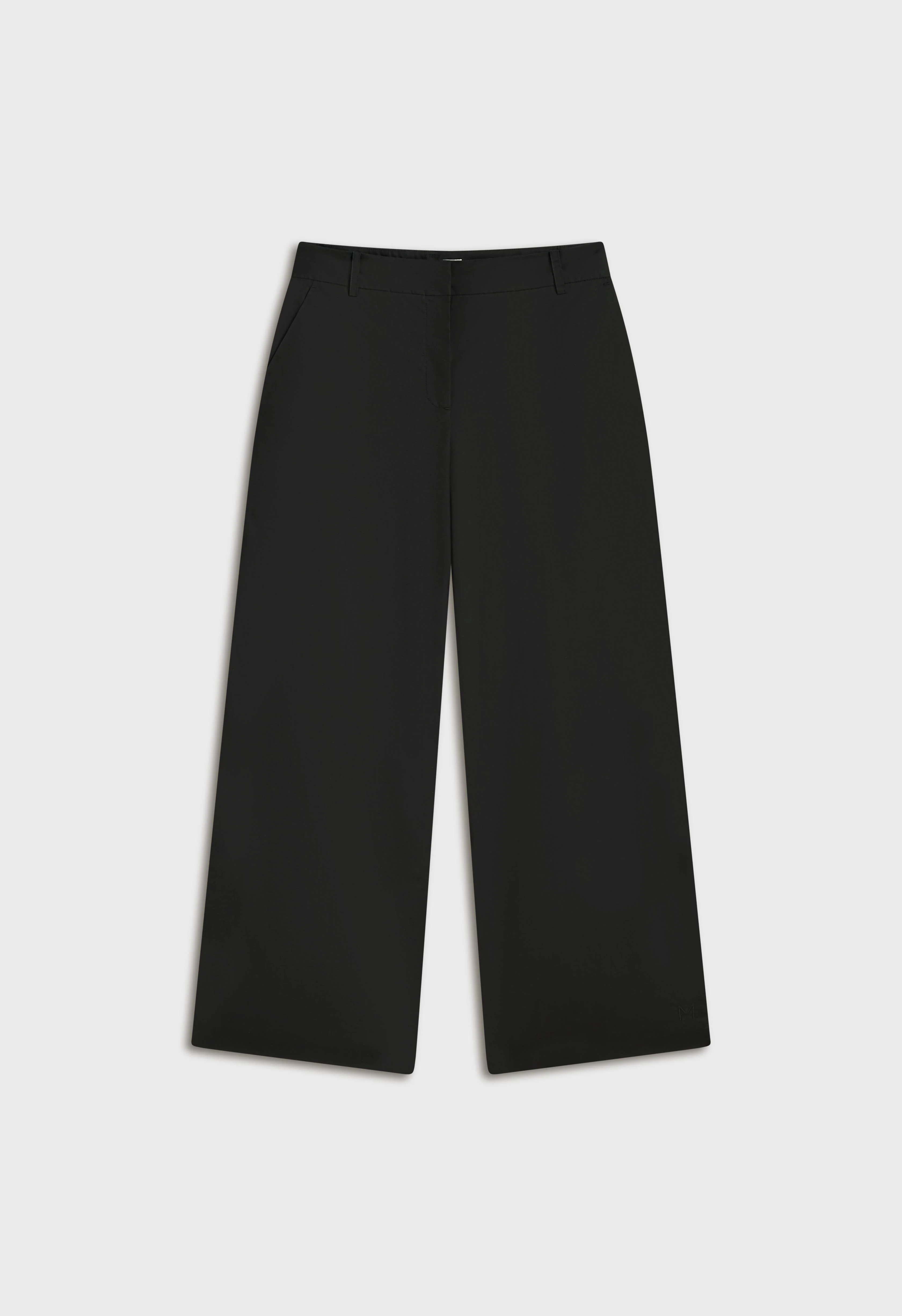 Poplin Pants | Black - Image 4
