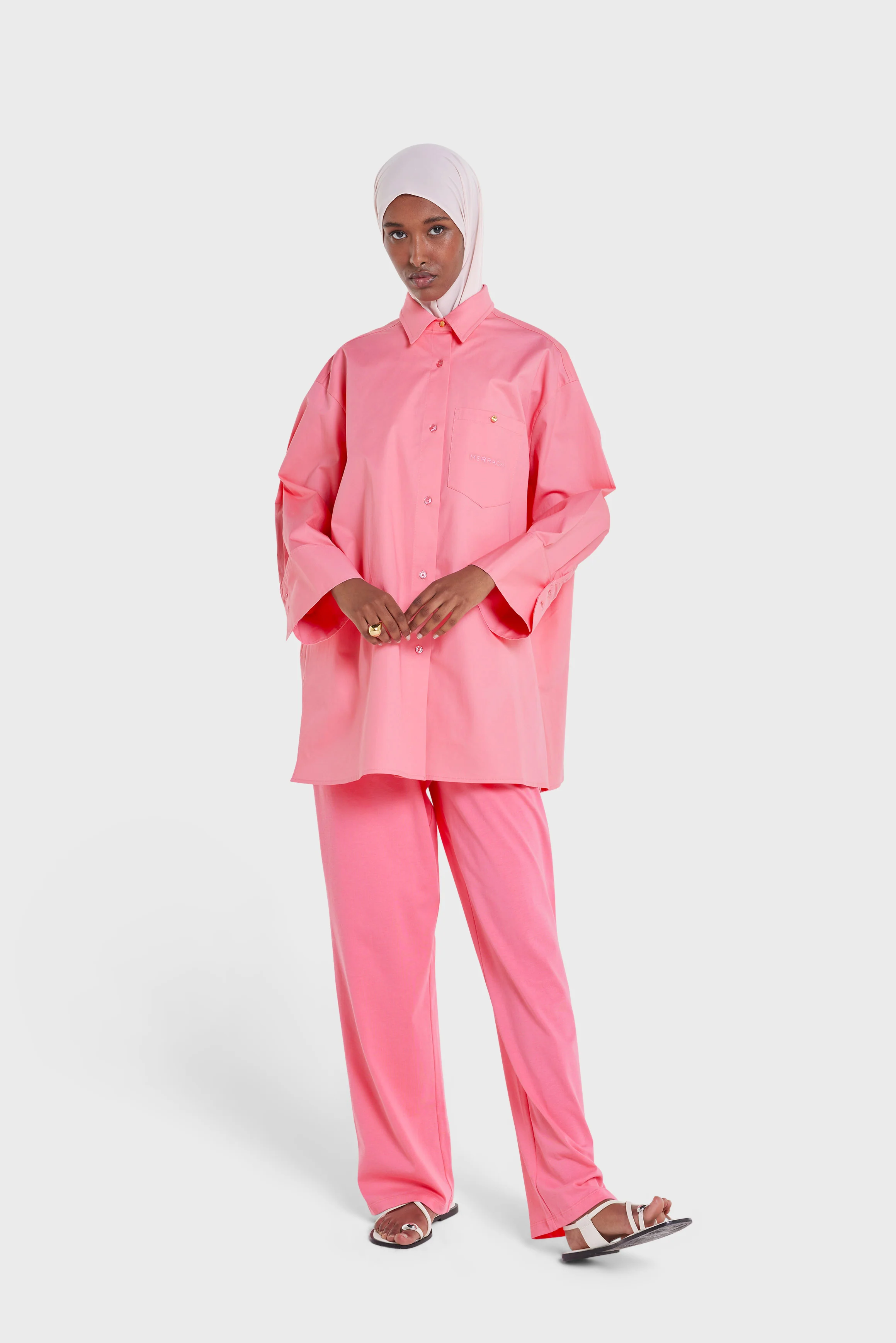 Poplin Shirt | Rose - Image 2