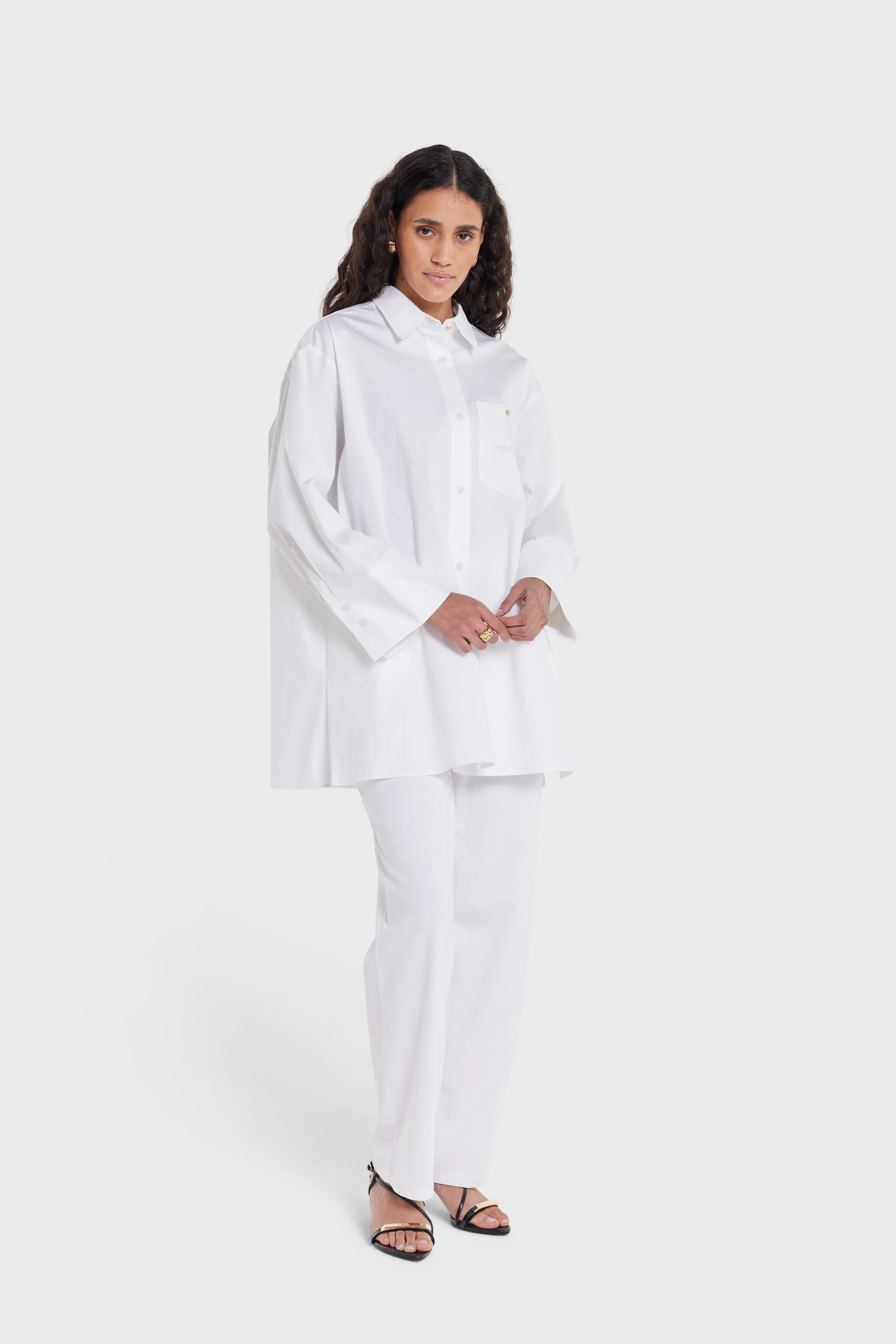 Poplin Shirt | White - Image 2