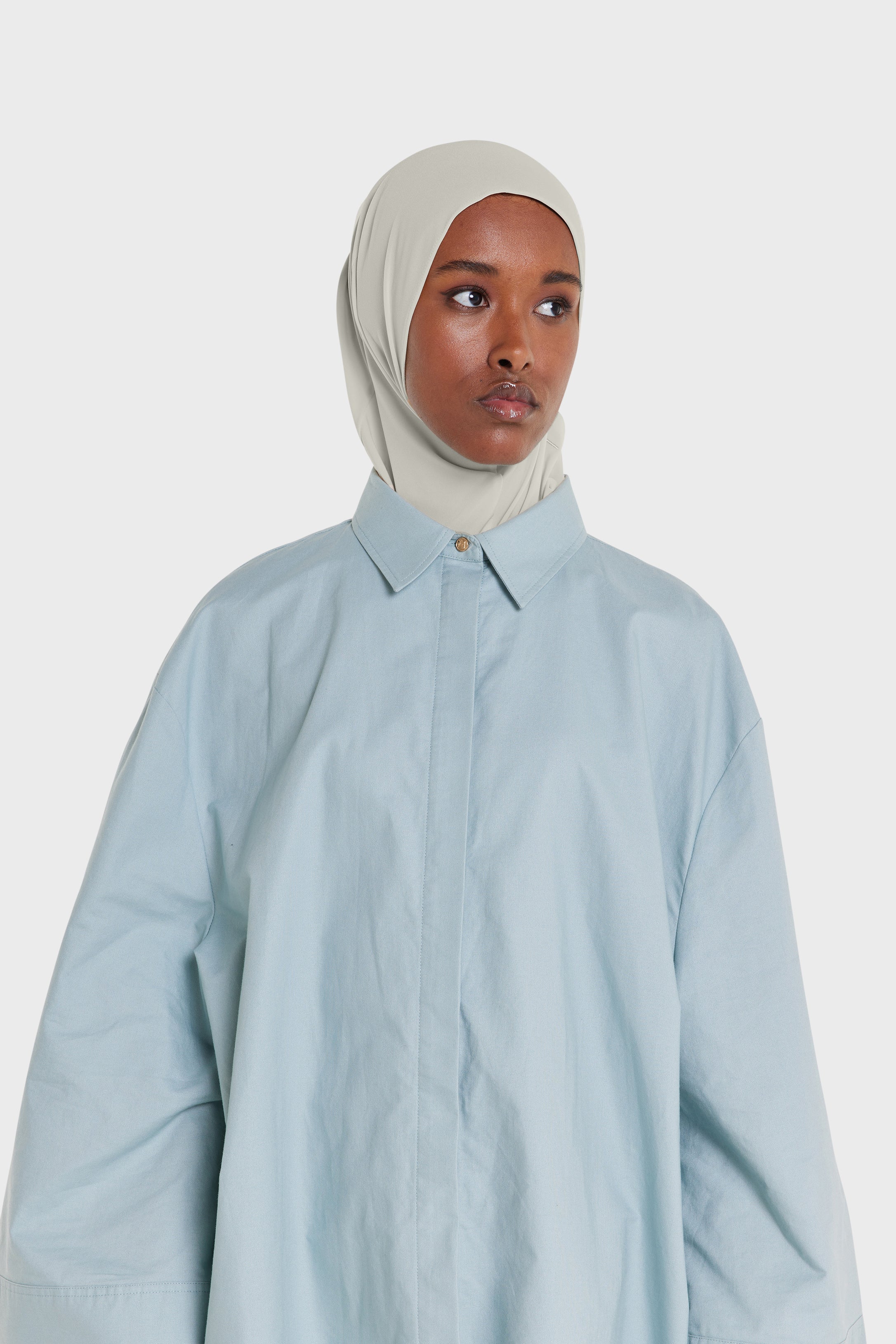 Premium Jersey Hijab | Storm - Image 2