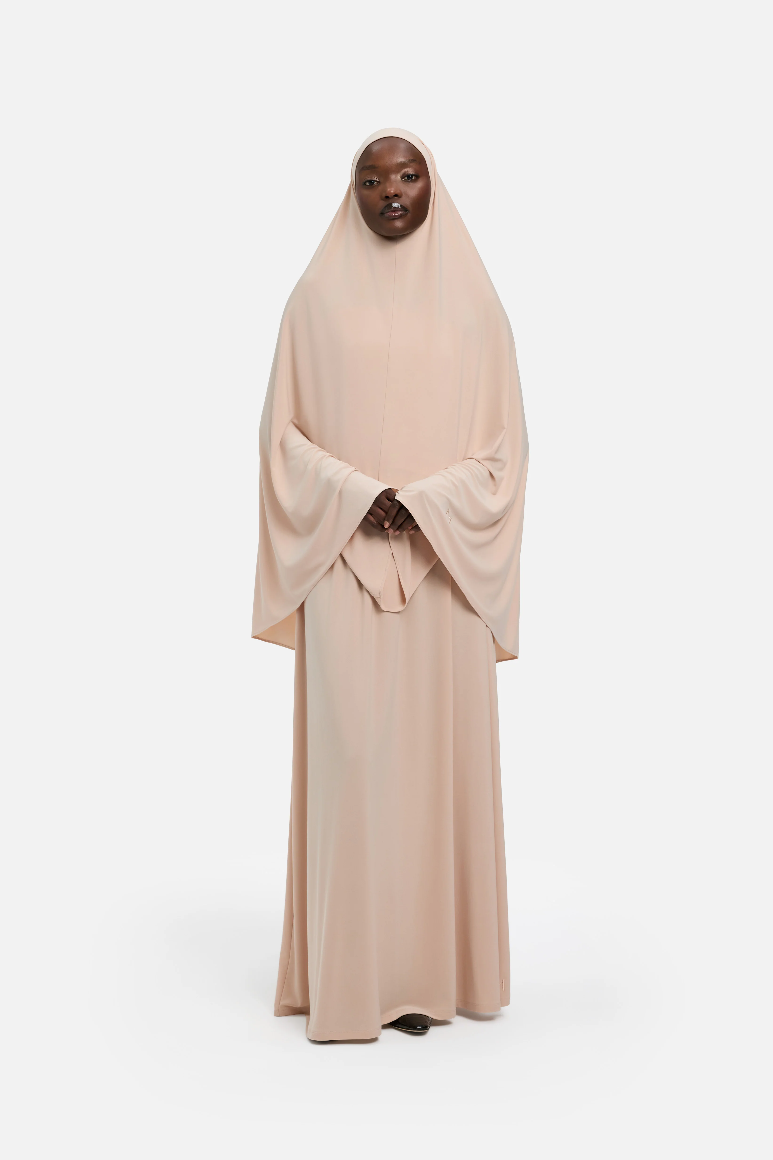 Premium Jersey Prayer Skirt | Dark Rose
